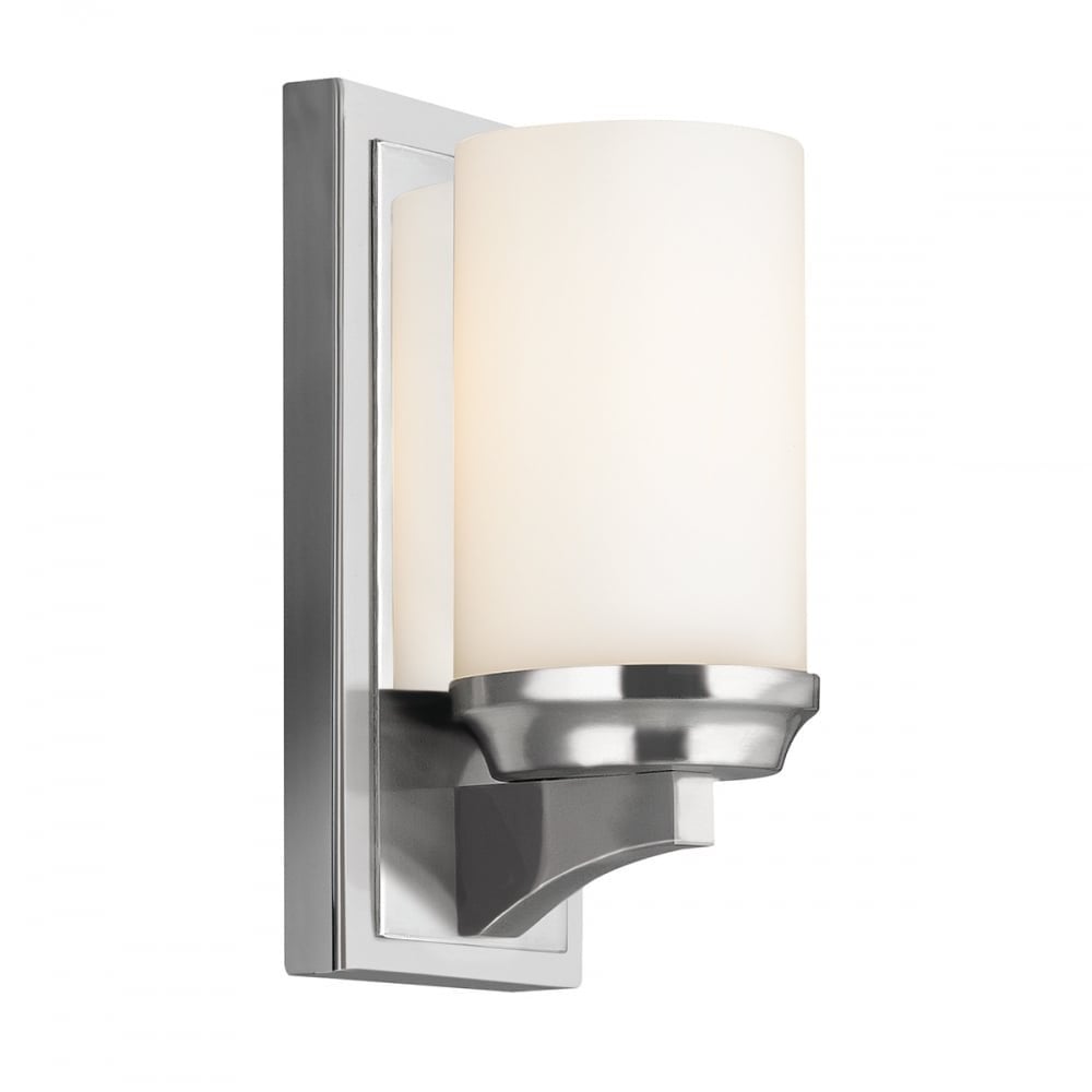 Feiss Amalia SingleSmall Wall Light - Polished Chrome