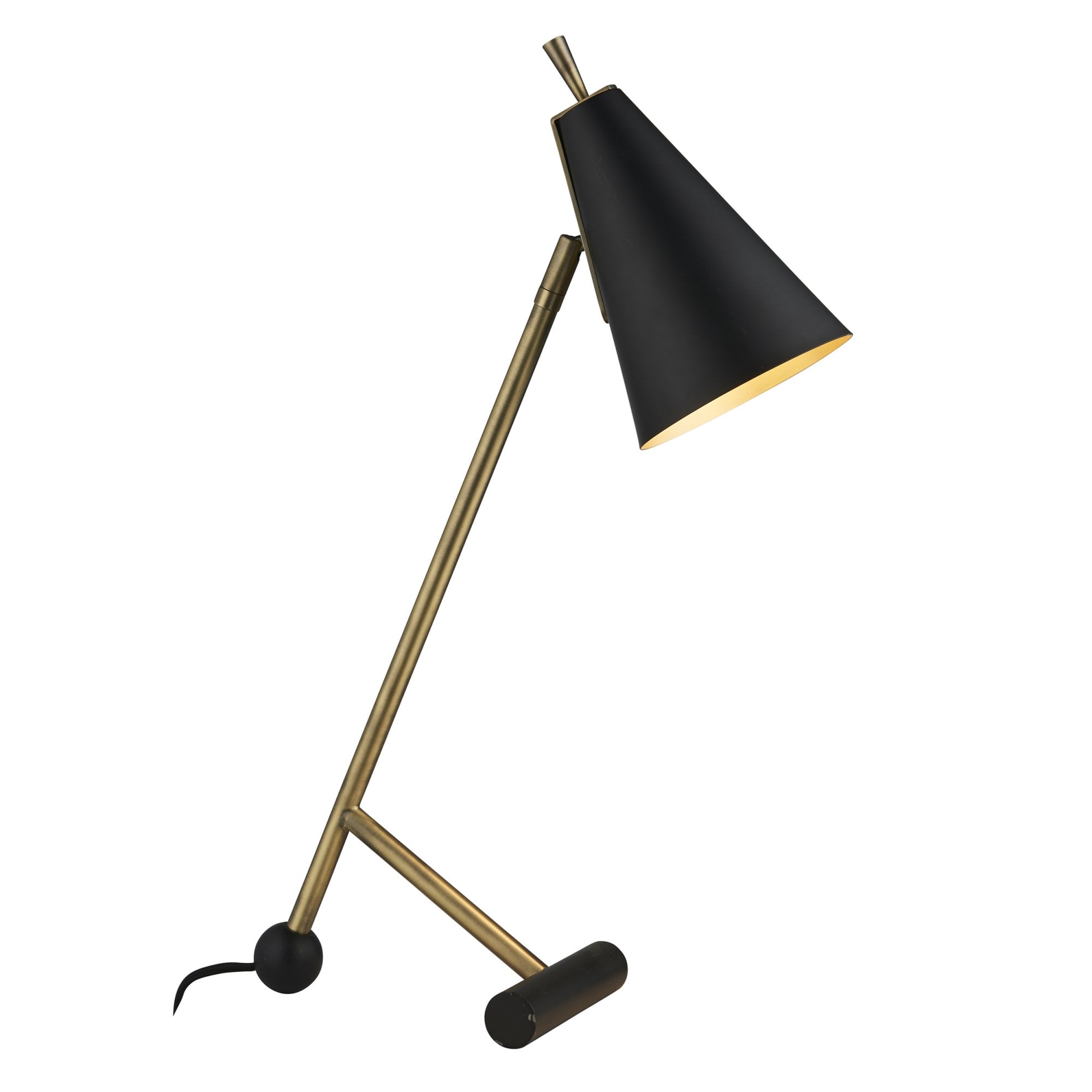 Endon Robot Reading Lamp - Matt Black