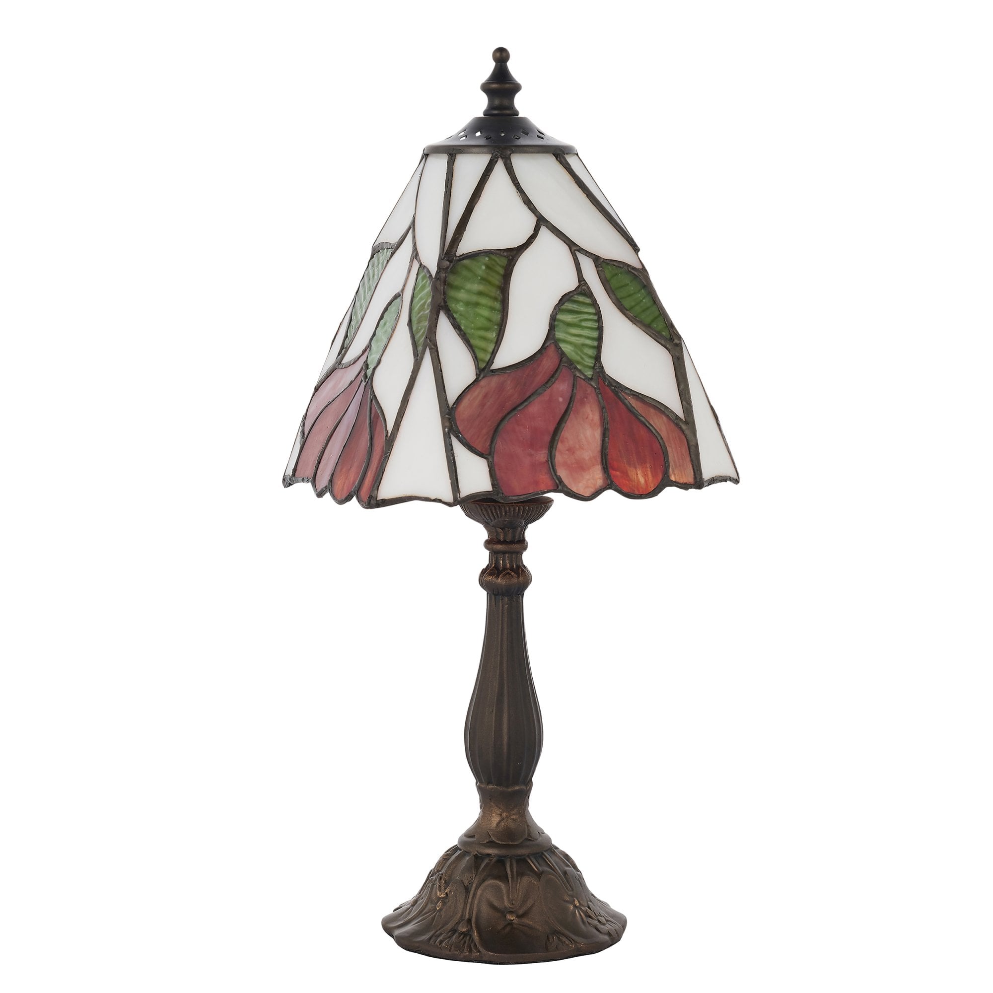 Interiors 1900 Botanica Small Table Lamp - Tiffany Glass
