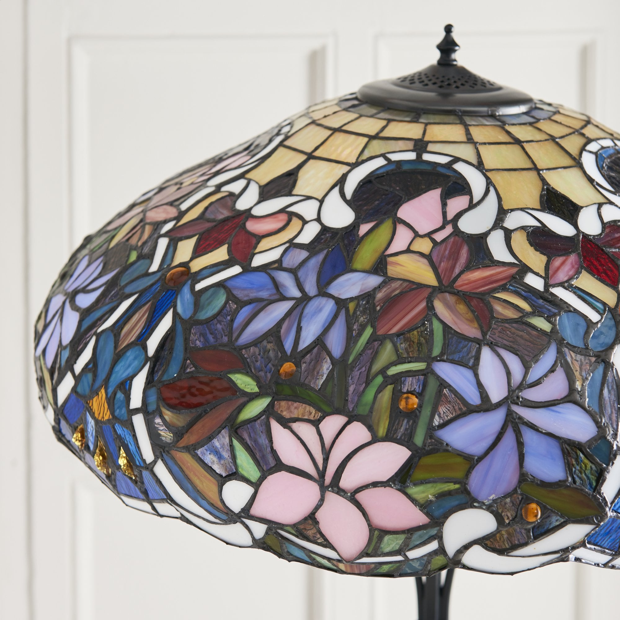 Interiors 1900 Sullivan Floor Lamp - Tiffany Glass