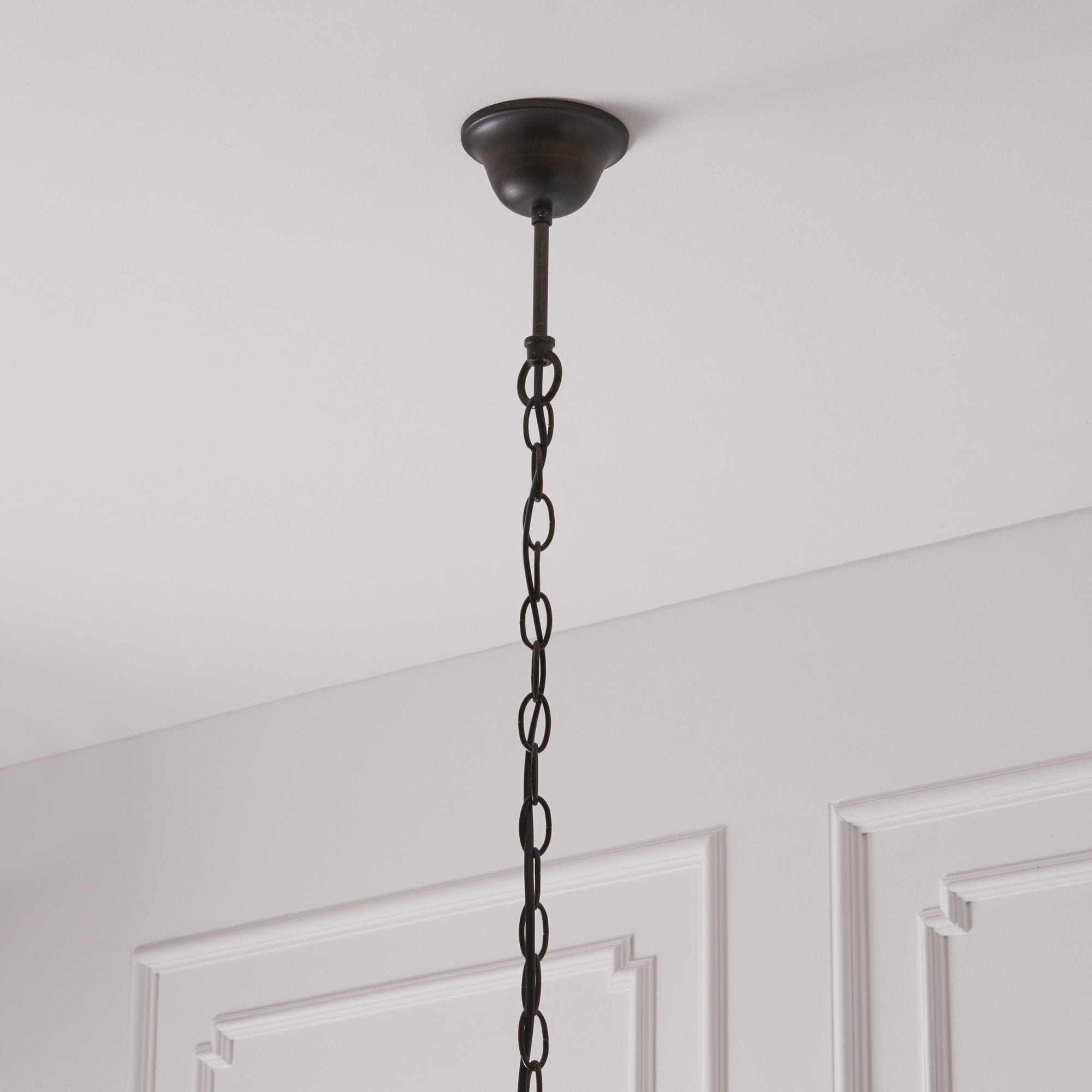 Interiors 1900 Astoria Medium Single Pendant - Tiffany Glass