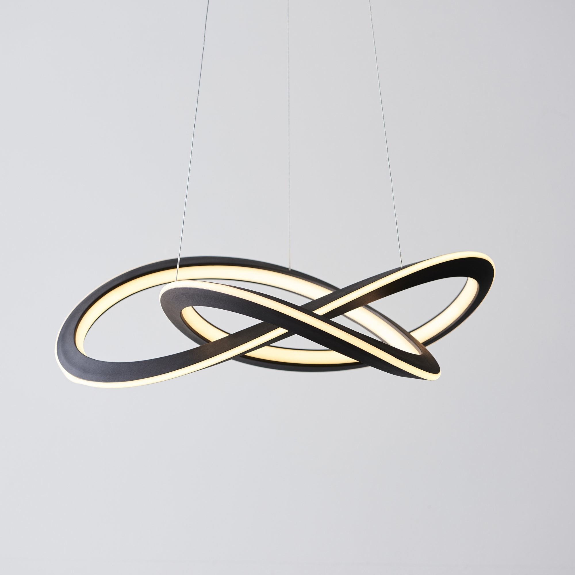 Endon Espina LED Ceiling Pendant - Textured Black