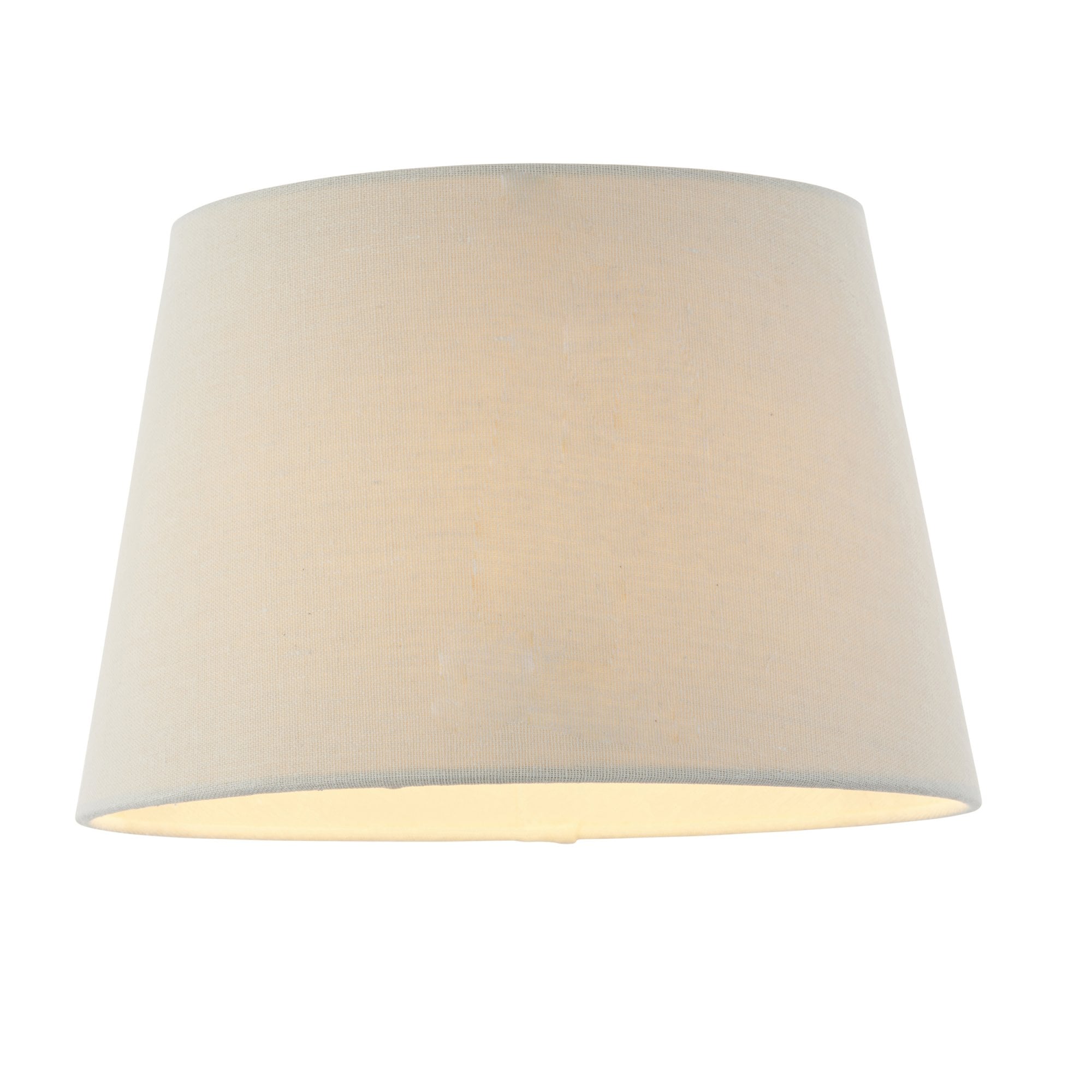 Endon Cici 10" Tapered Cylinder Shade - Ivory - Shade Only