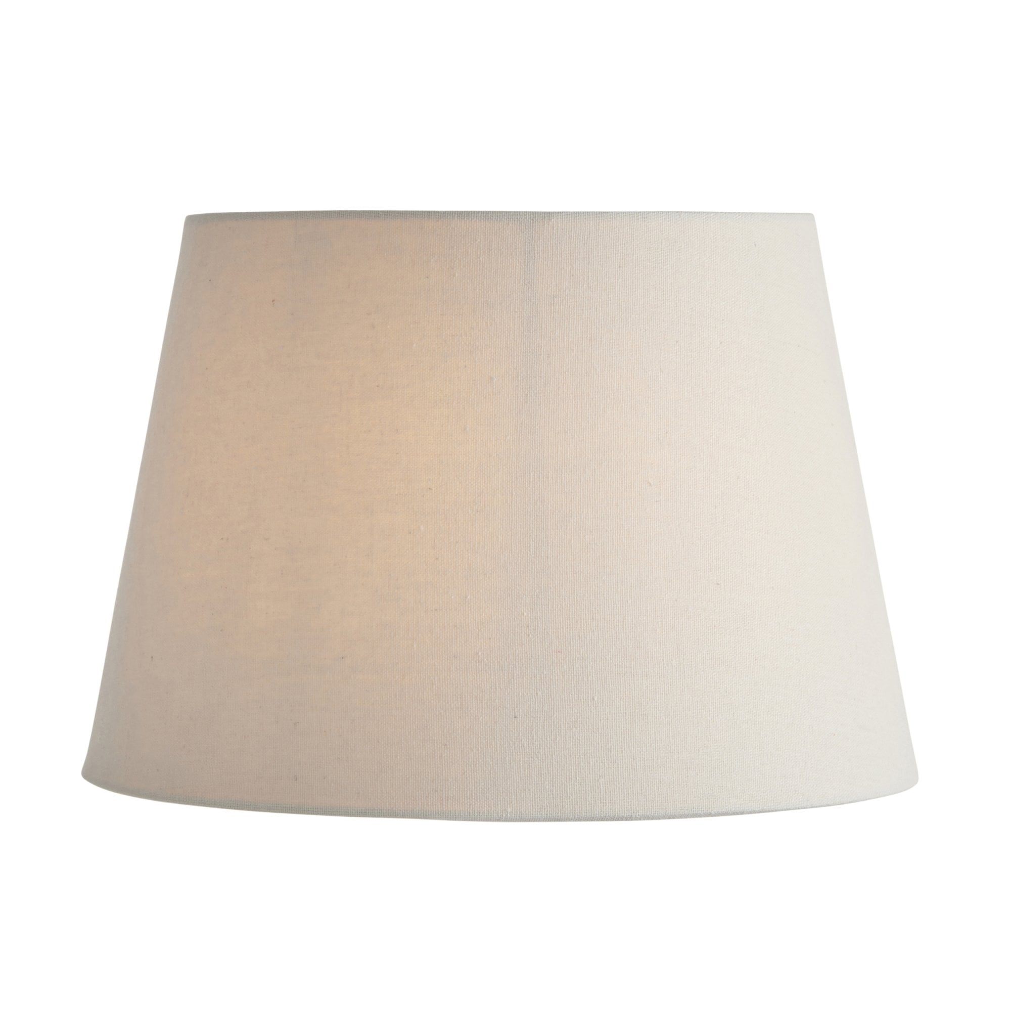 Endon Cici 12" Tapered Cylinder Shade - Ivory - Shade Only