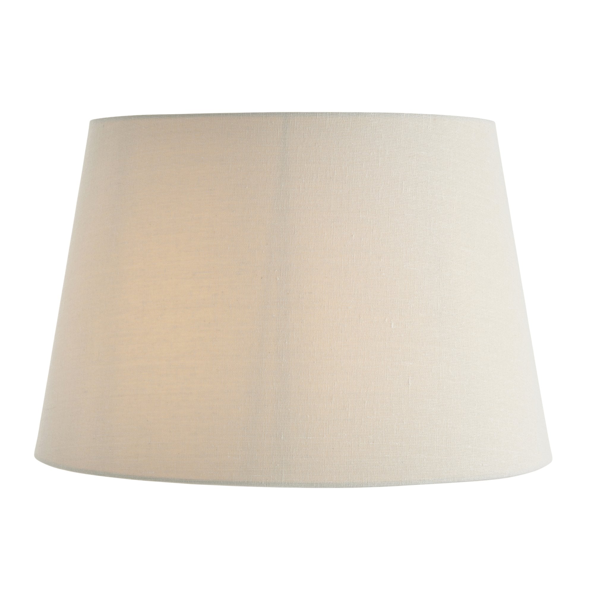 Endon Cici 16" Tapered Cylinder Shade - Ivory - Shade Only