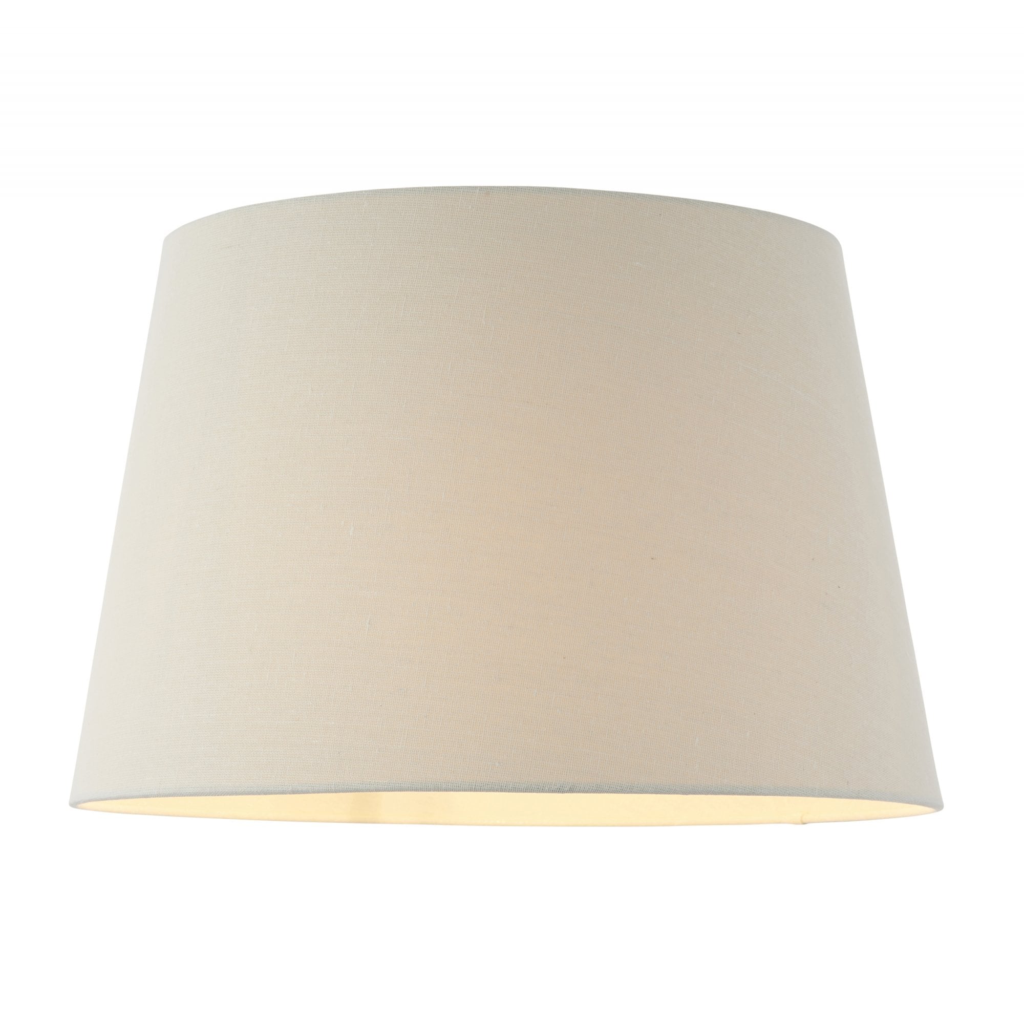 Endon Cici 16" Tapered Cylinder Shade - Ivory - Shade Only