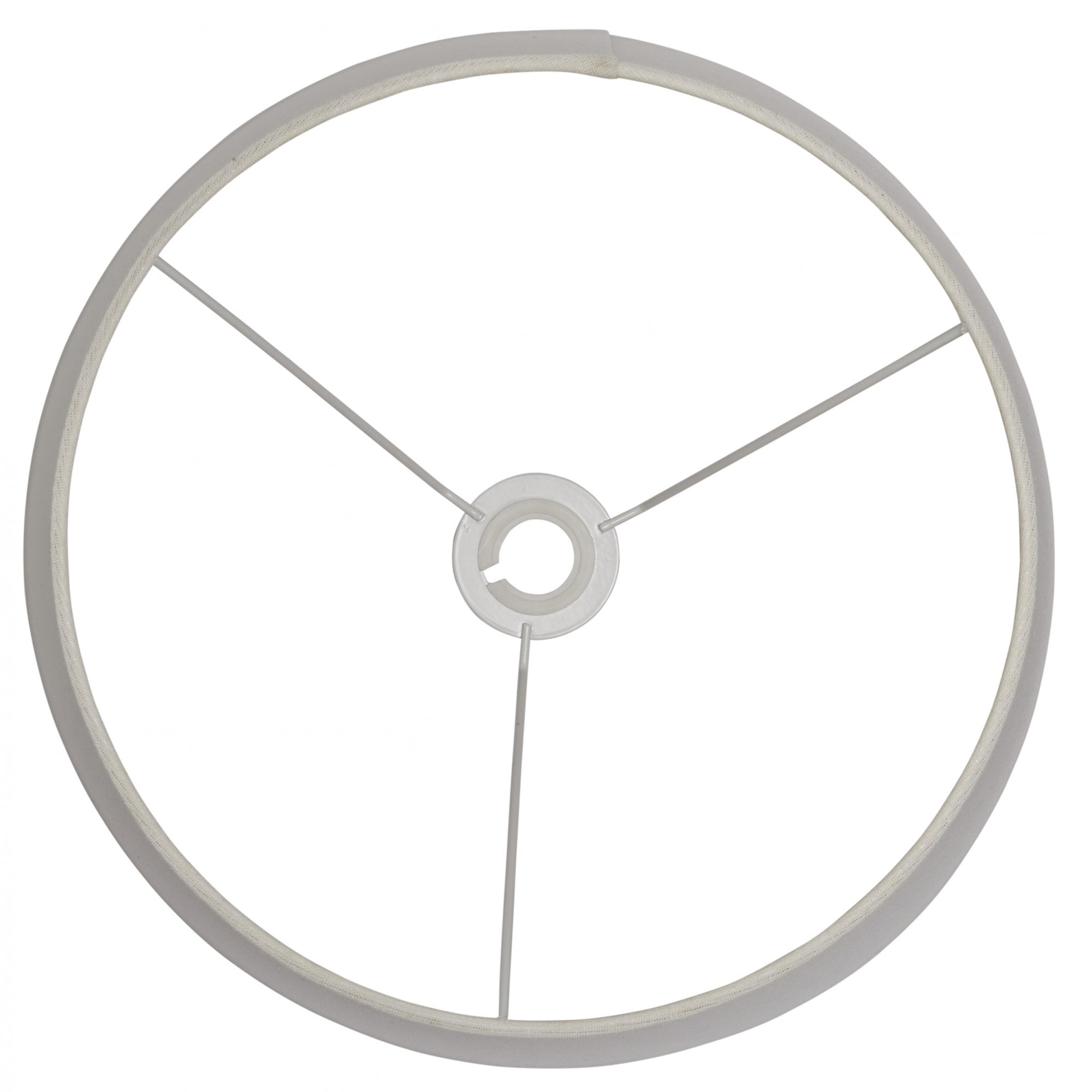 Endon Cici 16" Tapered Cylinder Shade - Ivory - Shade Only