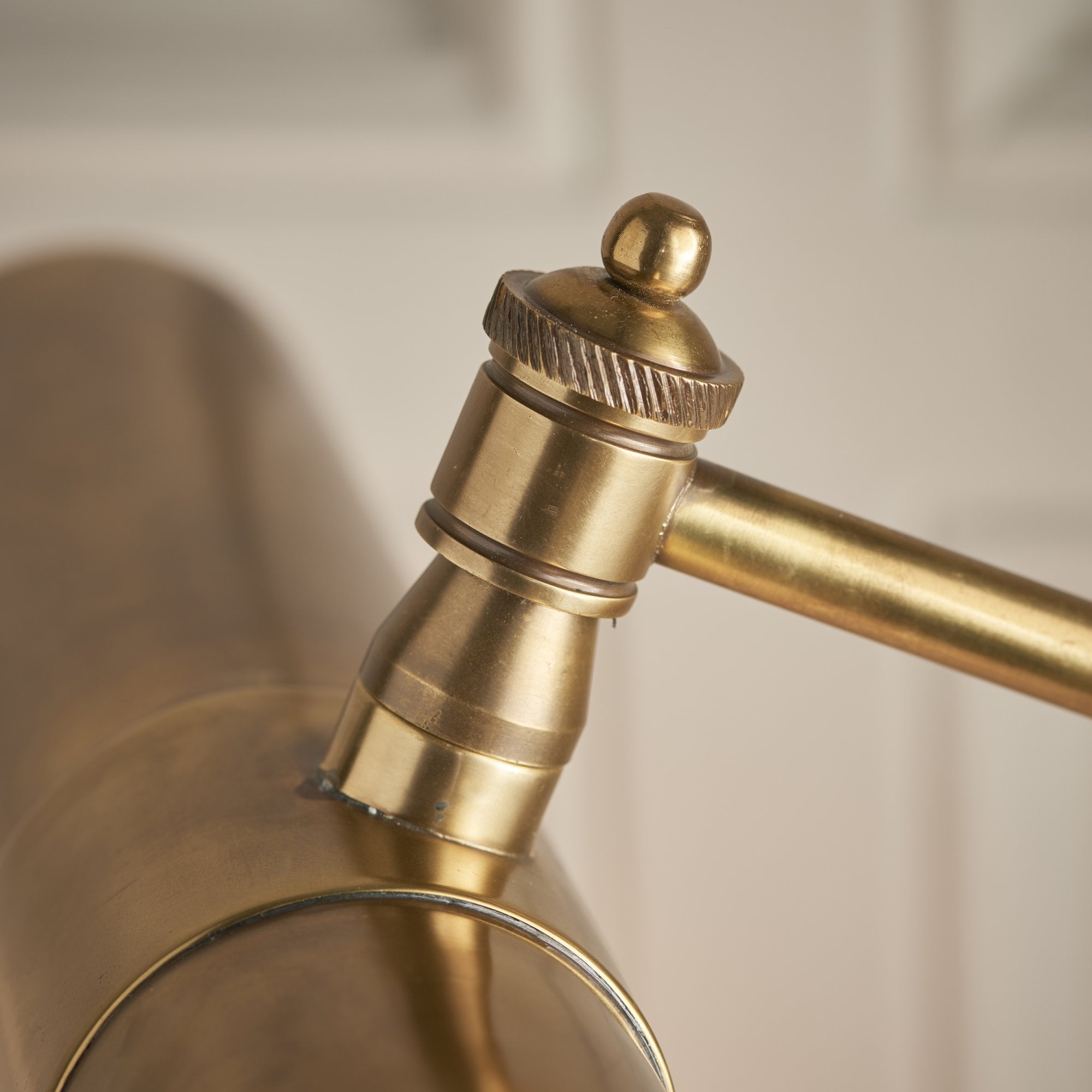 Interiors 1900 Winchester 2 Light Table Lamp - Solid Mellow Brass