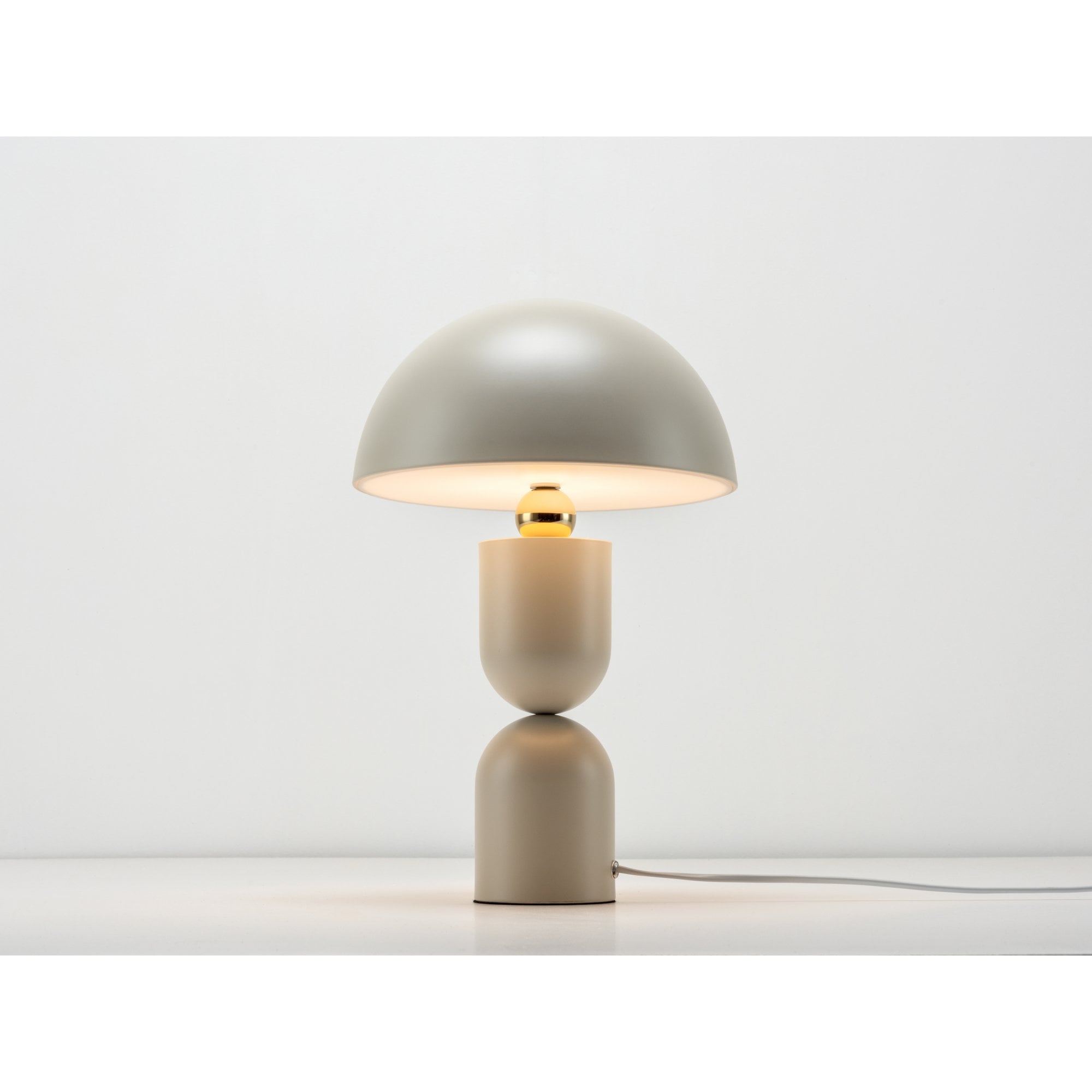houseof. Mushroom Table Lamp - Sand