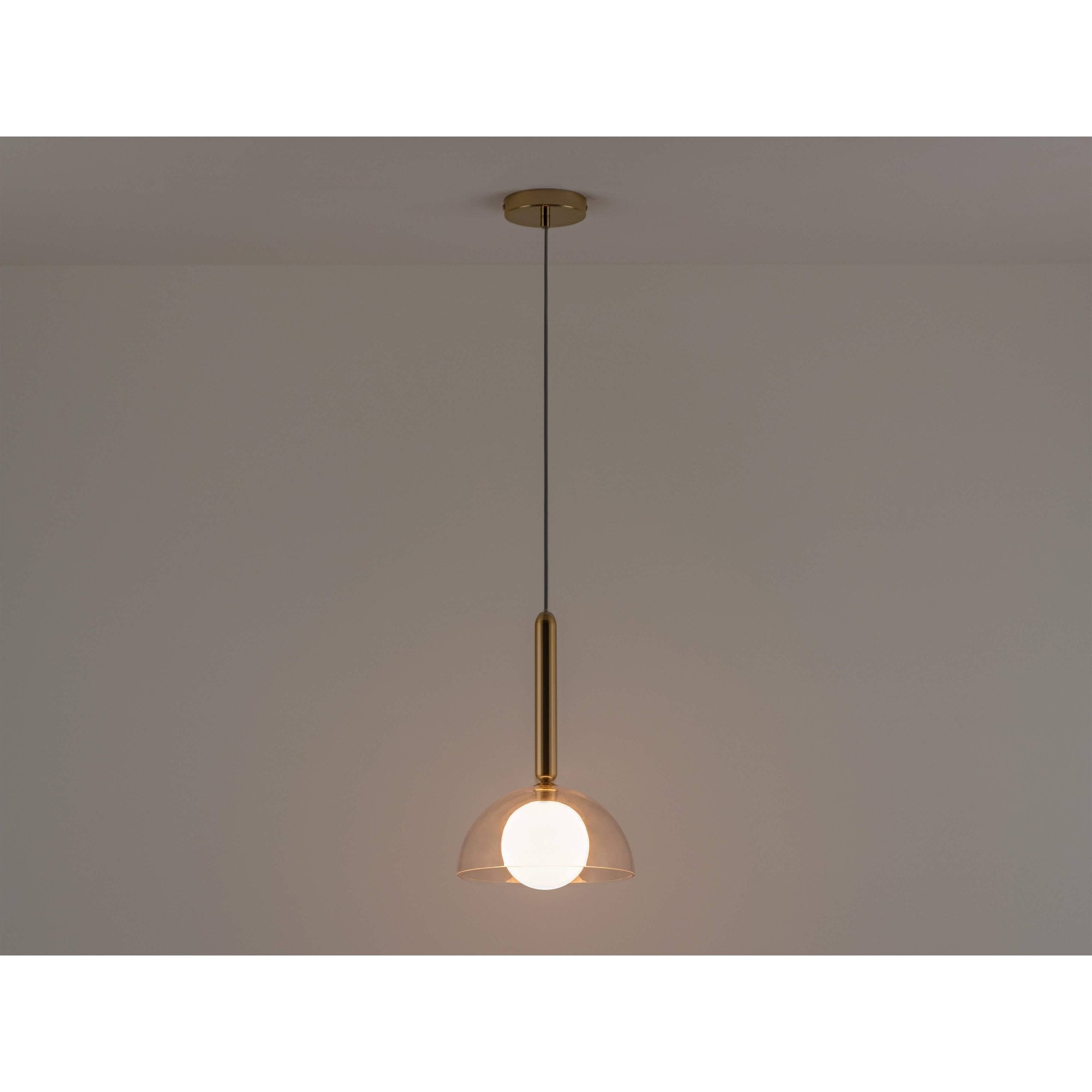 houseof. Dome Ceiling Light - Clear Glass