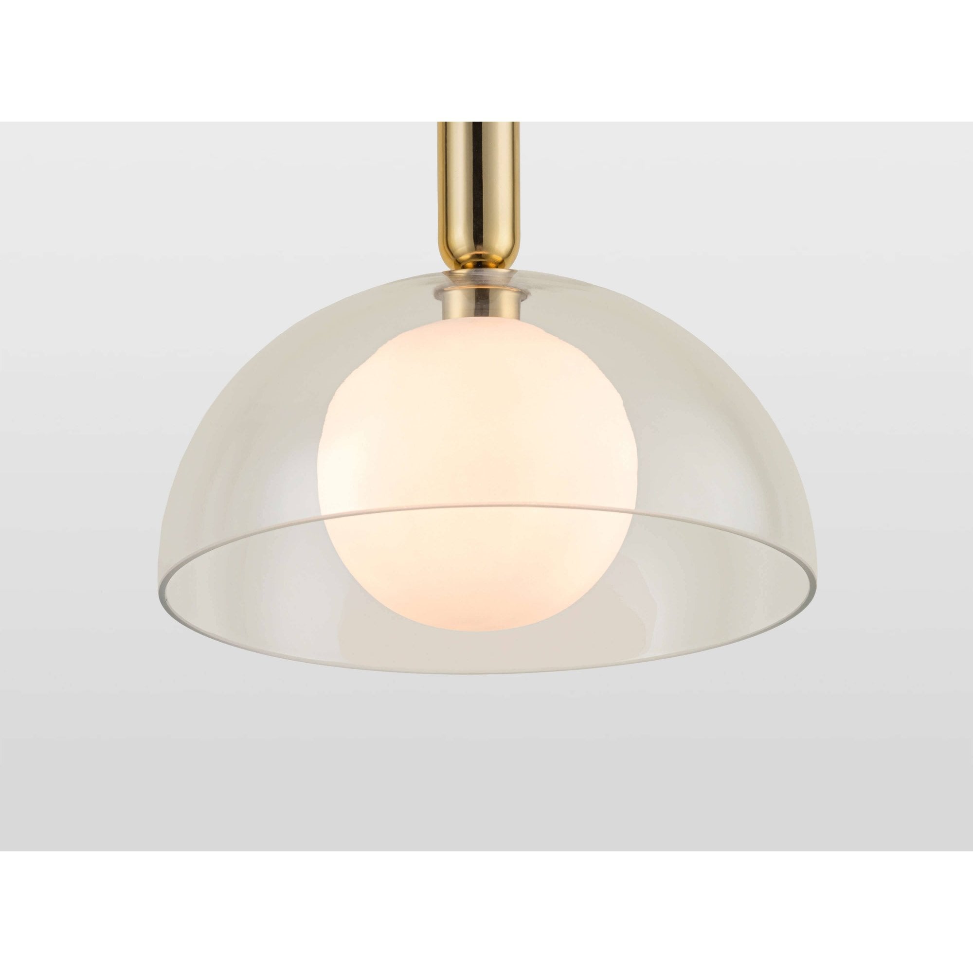 houseof. Dome Ceiling Light - Clear Glass