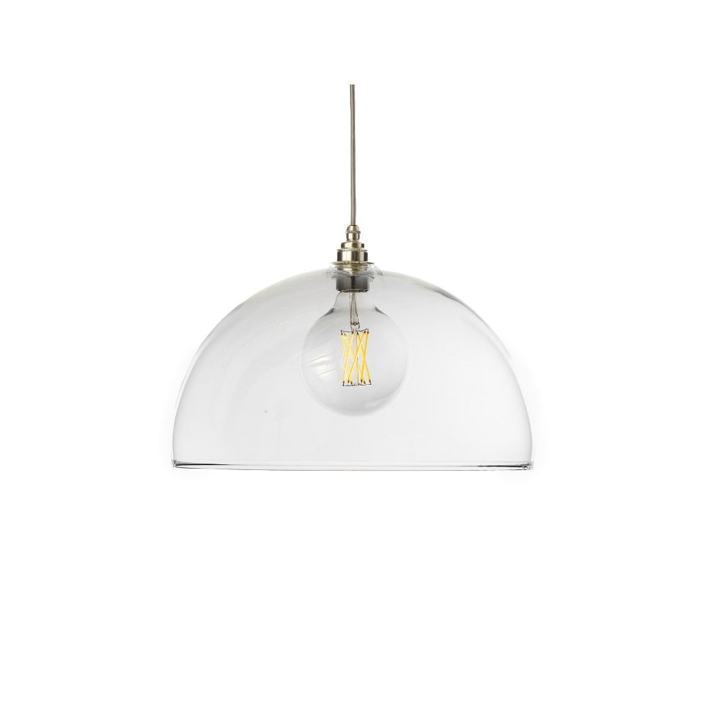 Leverint Chiswick XL Pendant - Clear Glass