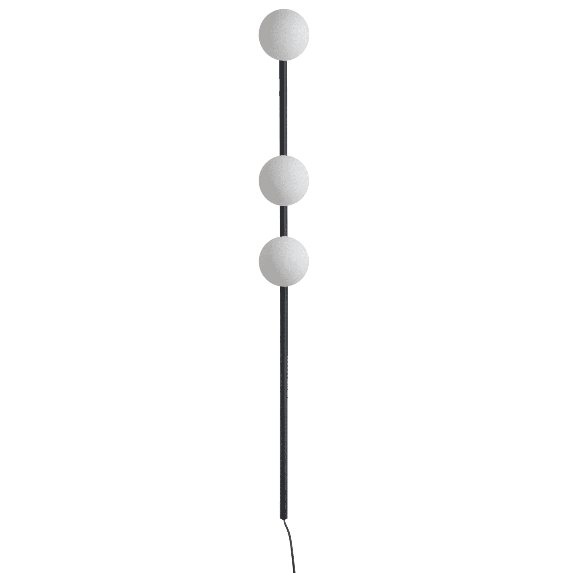 houseof. Bar Opal Ball Wall Light - Charcoal