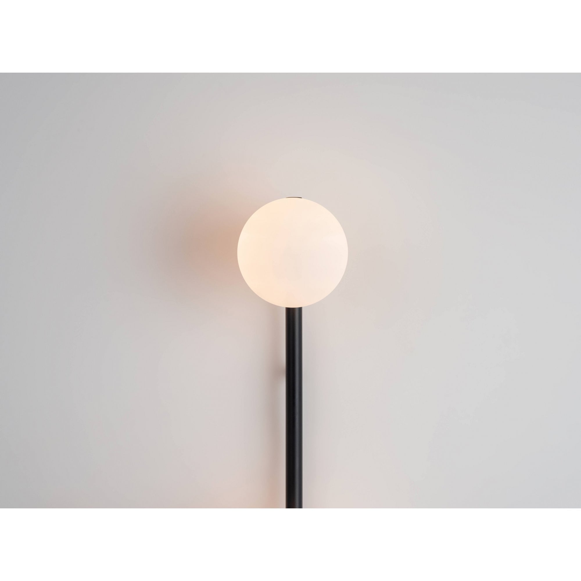 houseof. Bar Opal Ball Wall Light - Charcoal
