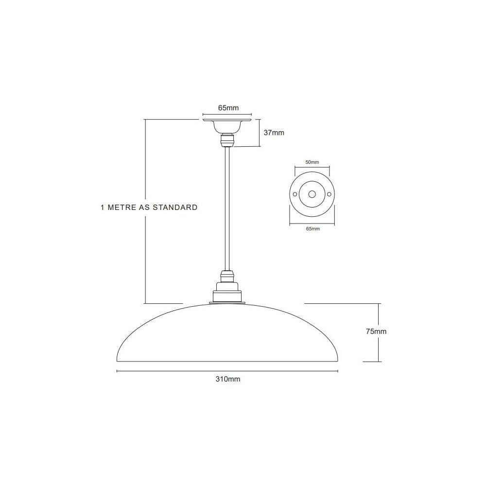 Leverint Ealing Large Pendant