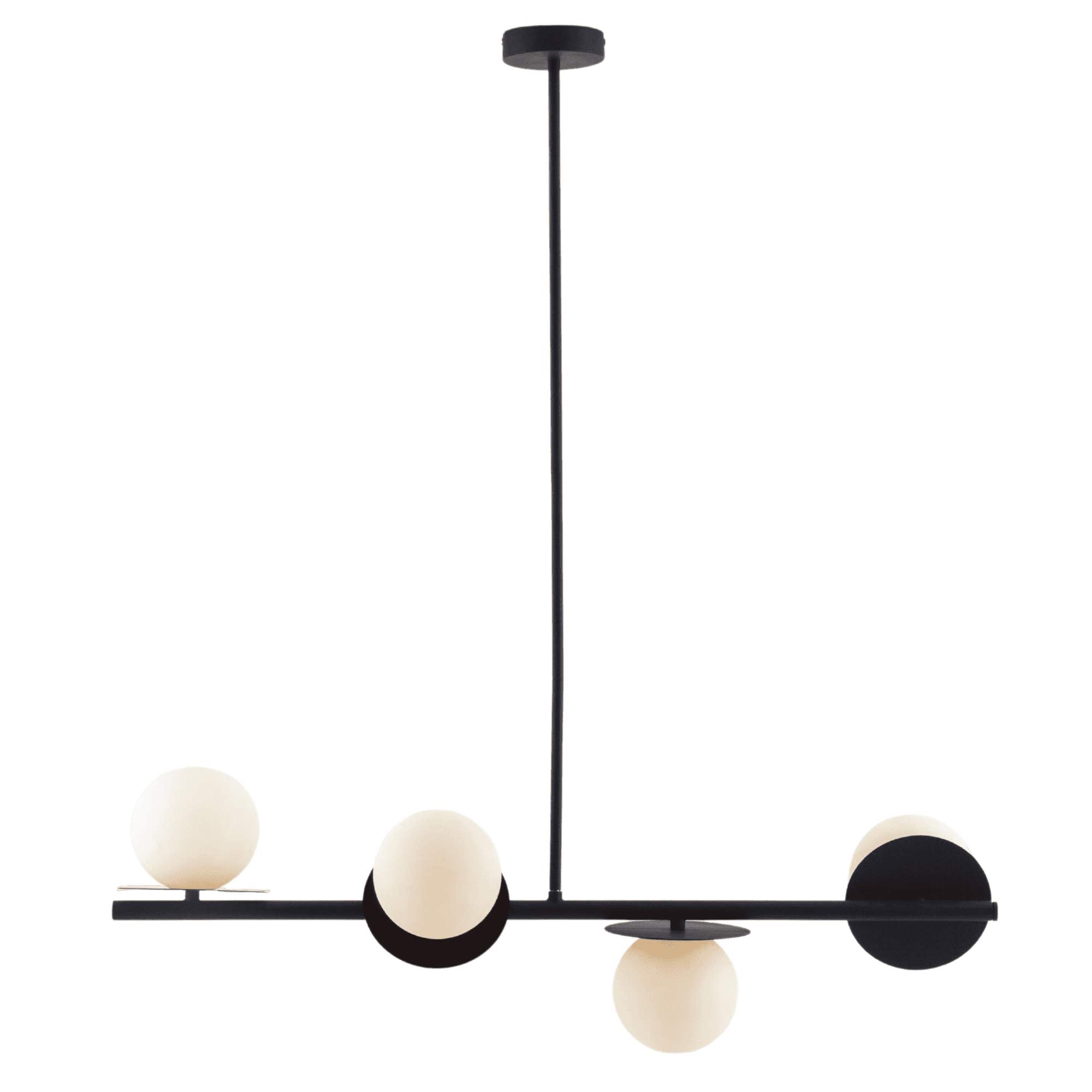houseof. Opal Disk Ceiling Light IP44 - Charcoal