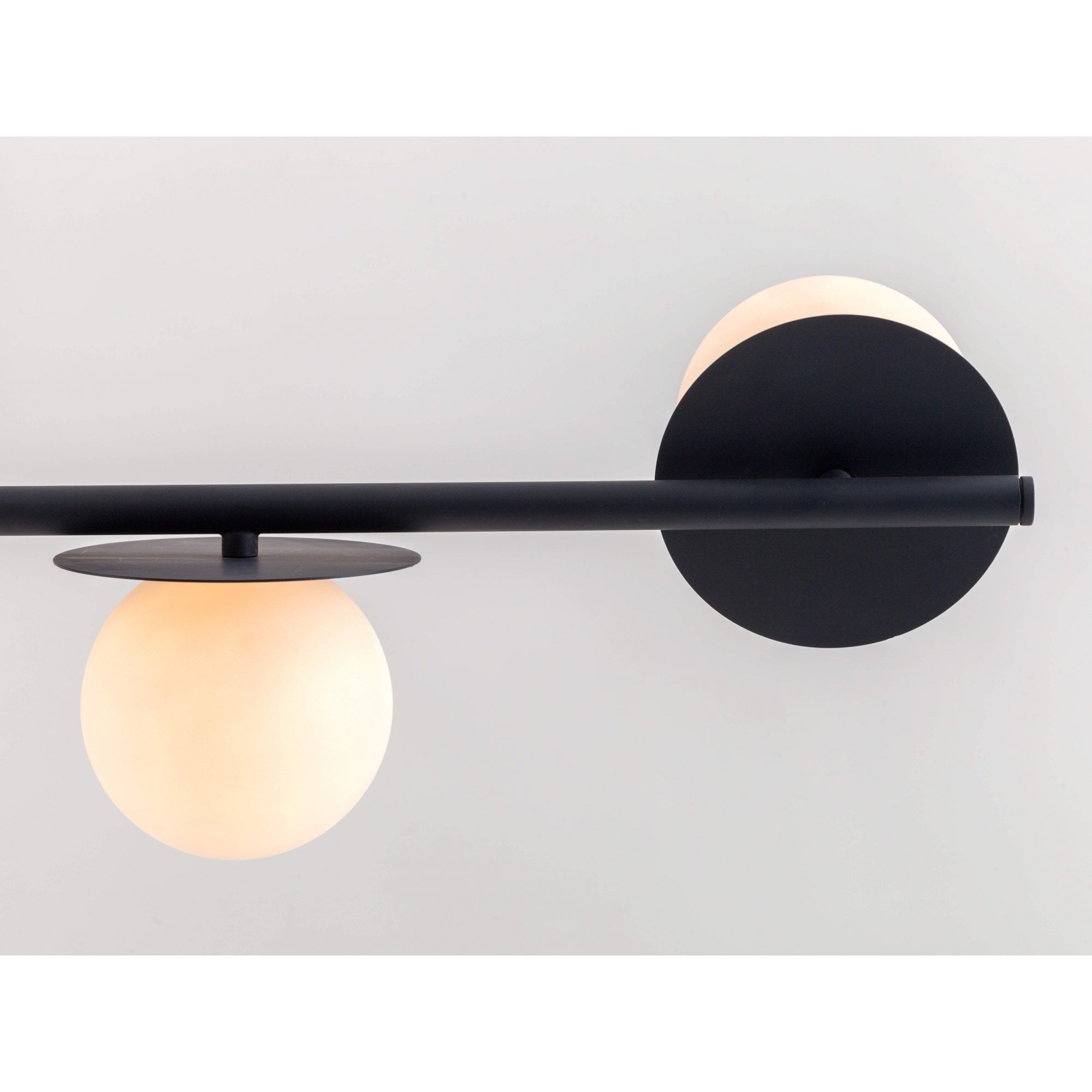 houseof. Opal Disk Ceiling Light IP44 - Charcoal