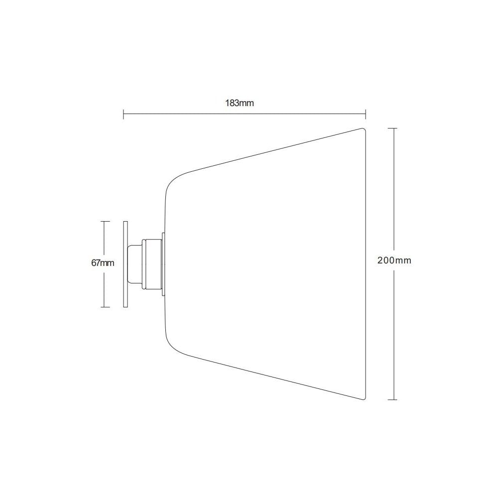 Leverint Camden Medium Flush Fitting