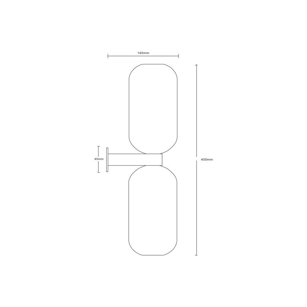 Leverint Charlton Duo Deco Wall Light