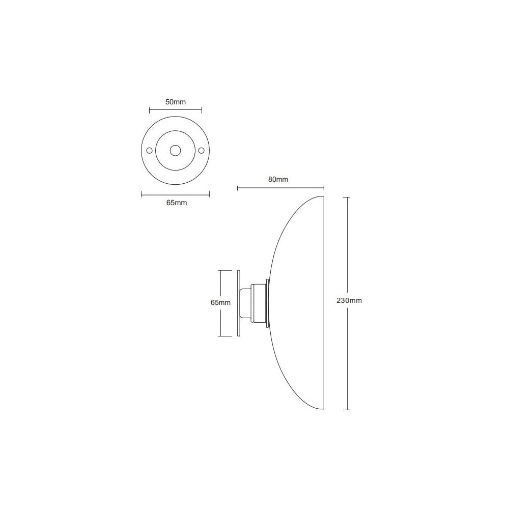 Leverint Ealing Medium Flush Fitting