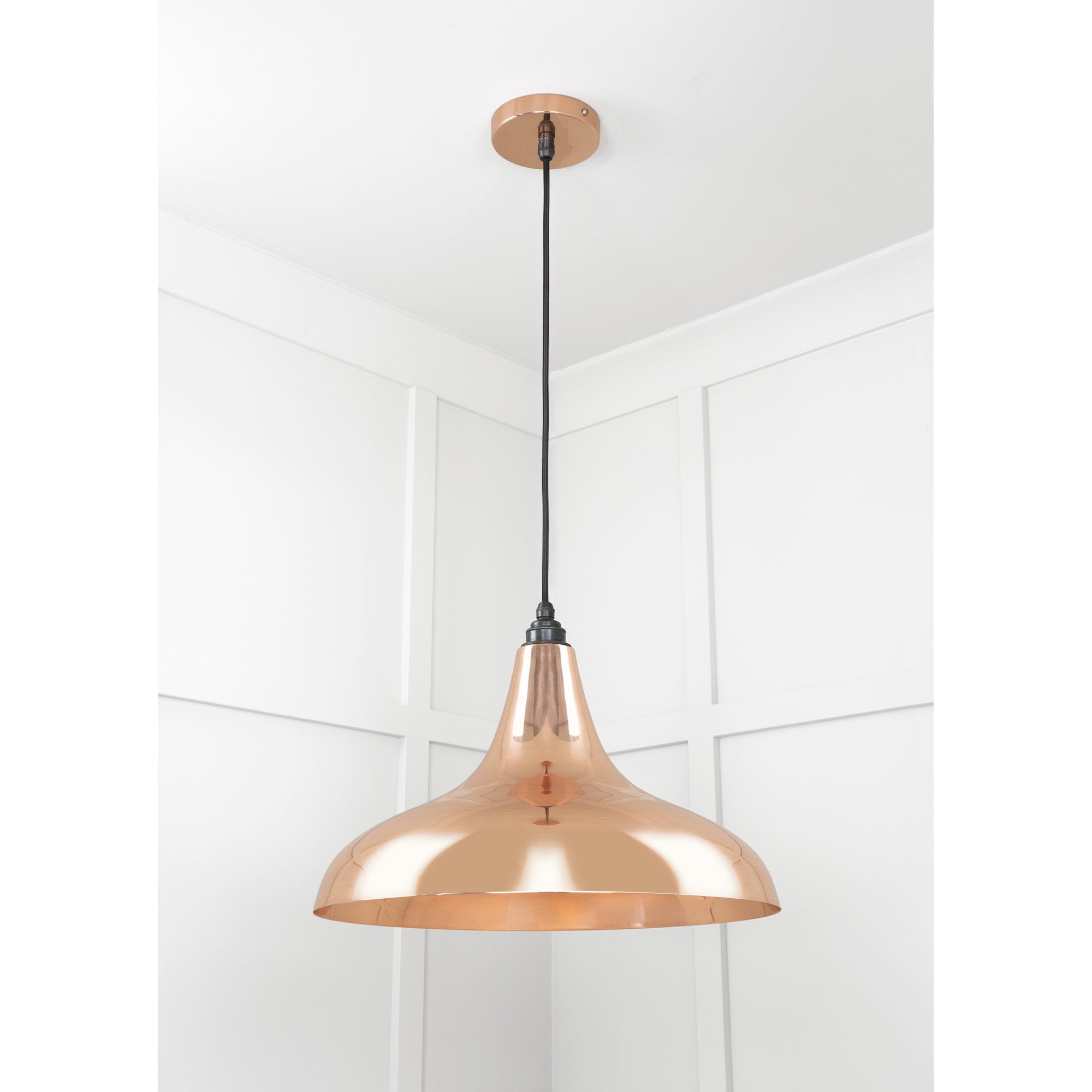 From The Anvil Smooth Copper Frankley Pendant