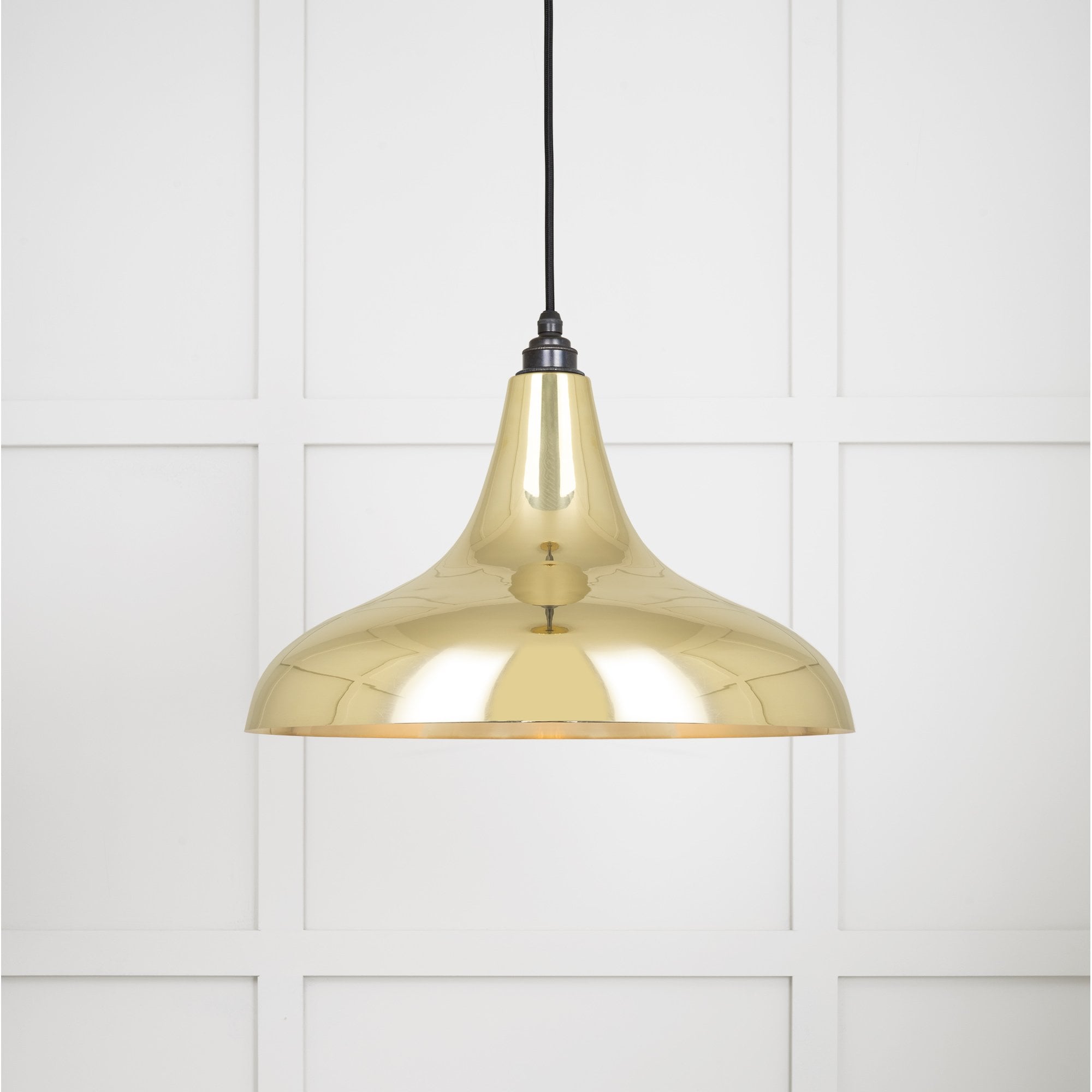From The Anvil Smooth Brass Frankley Pendant
