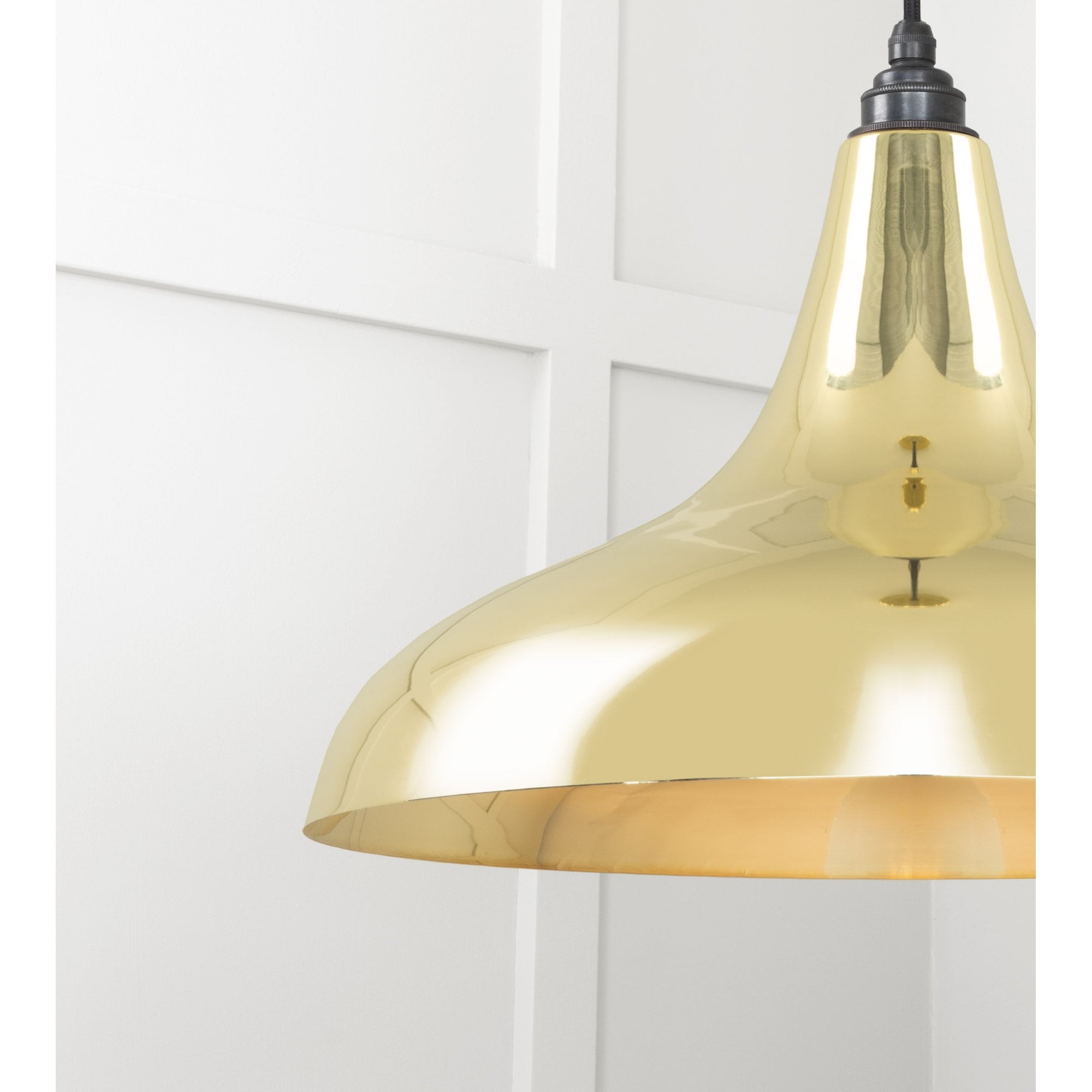 From The Anvil Smooth Brass Frankley Pendant