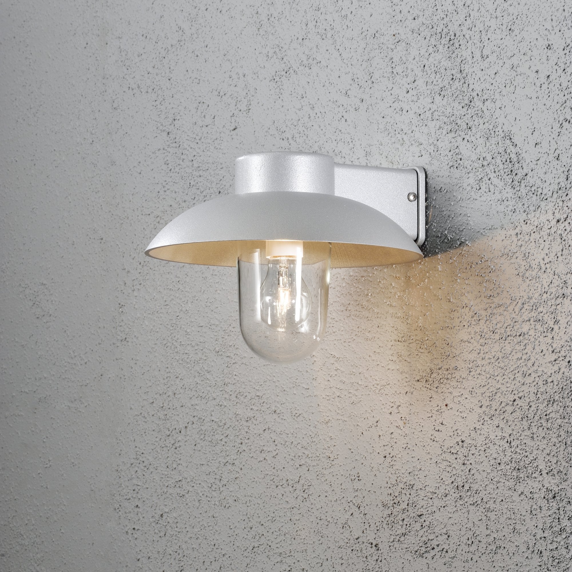 Konstsmide Mani Wall Light - Grey