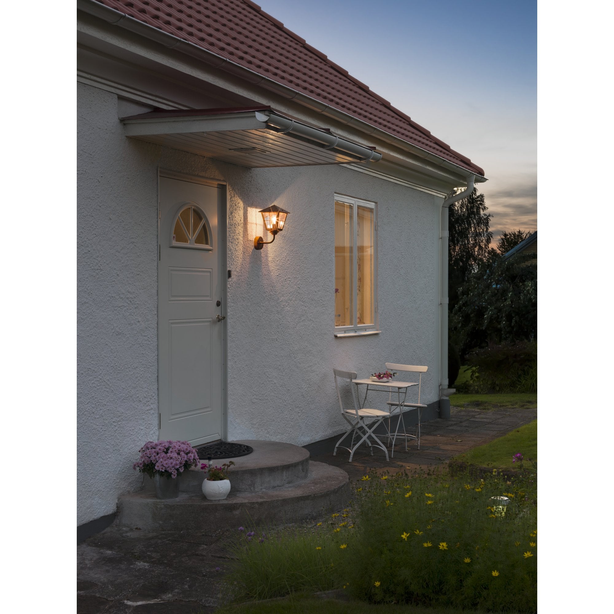 Konstsmide Fenix Wall Light - Copper