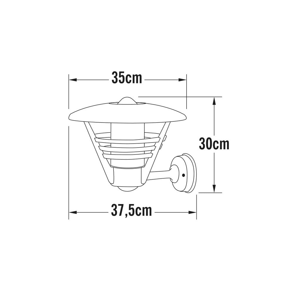 Konstsmide Gemini Wall Light - Matt White