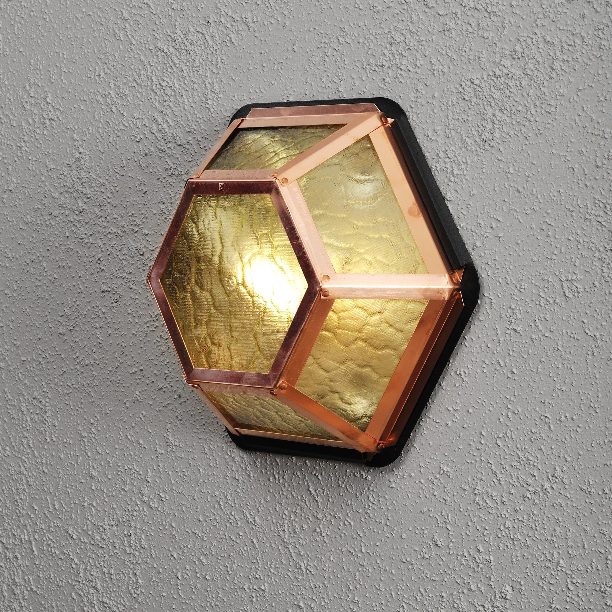 Konstsmide Castor Wall Light - Copper