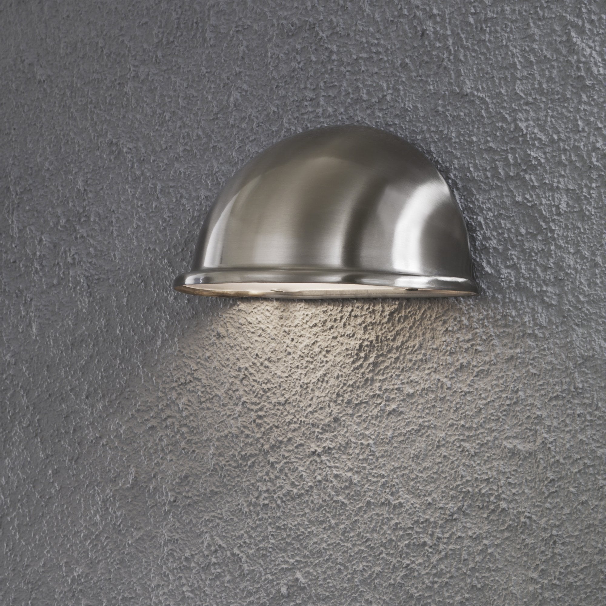 Konstsmide Torino Small Wall Light - Stainless Steel