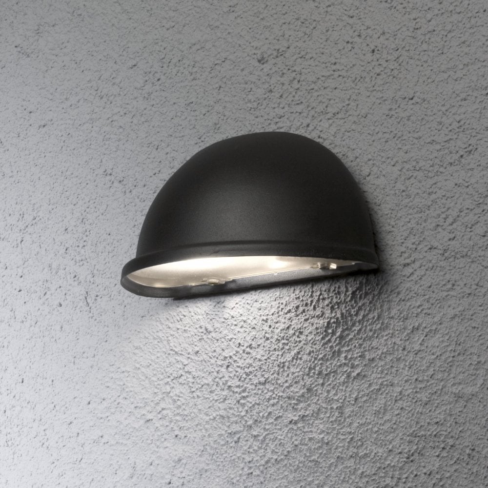 Konstsmide Torino Small Wall Light - Black