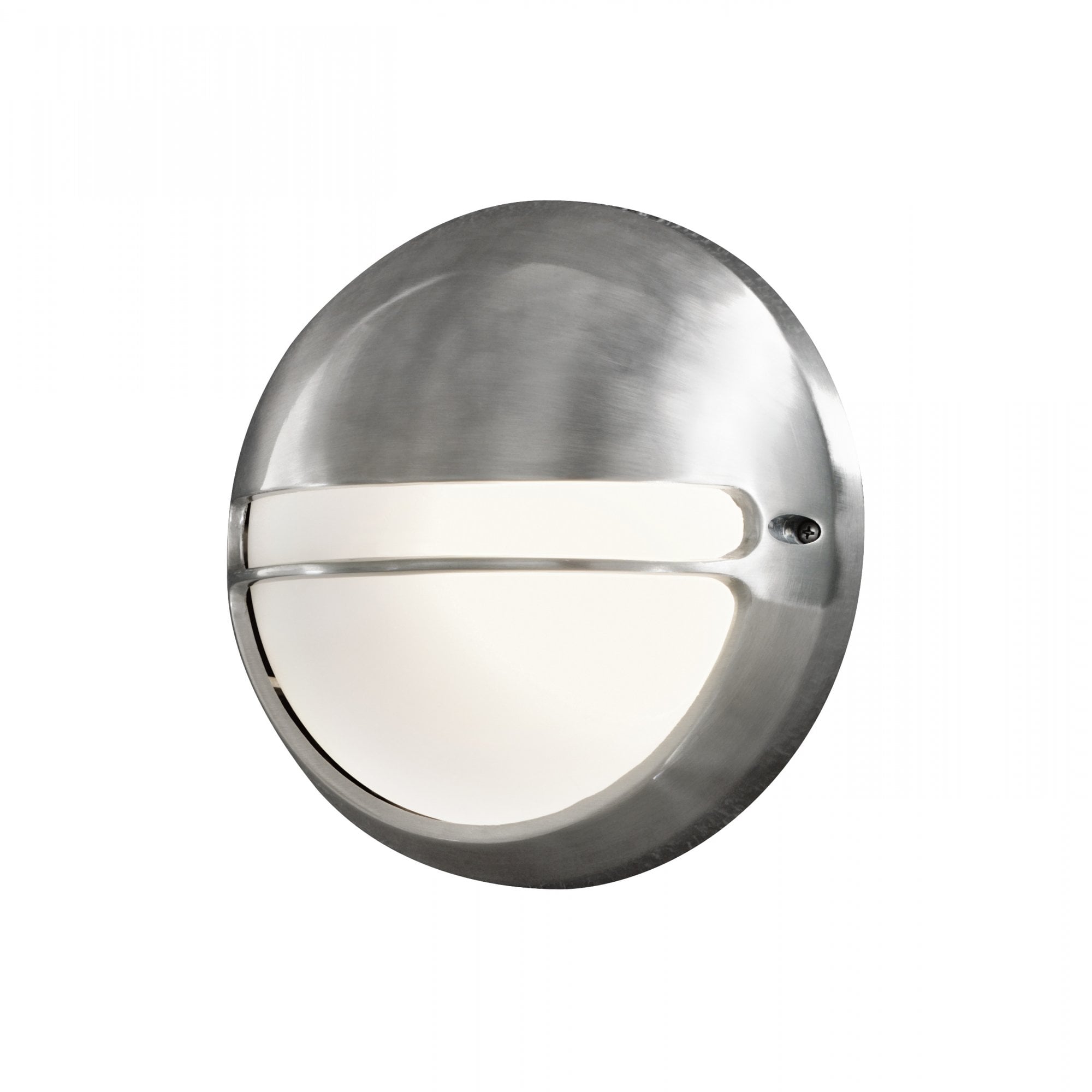 Konstsmide Torino Round Flush Fitting - Aluminium