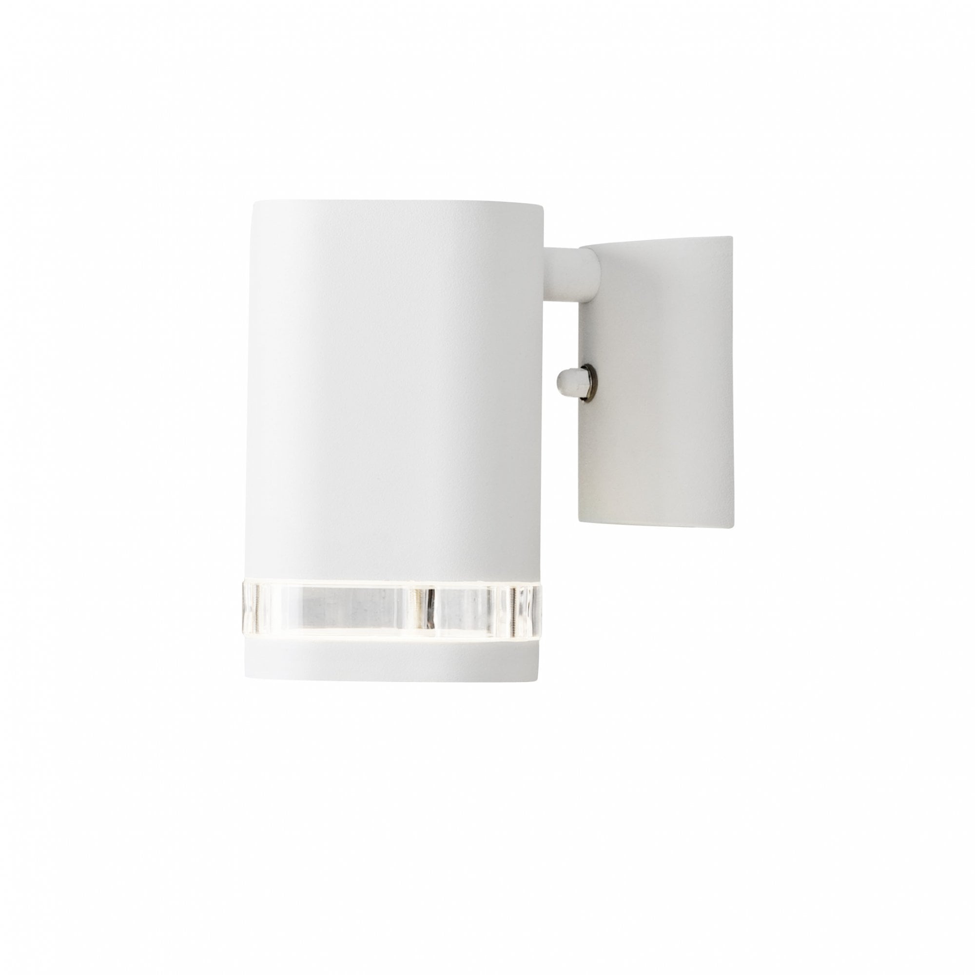 Konstsmide Modena Single Ring Down Wall Light - Matt White