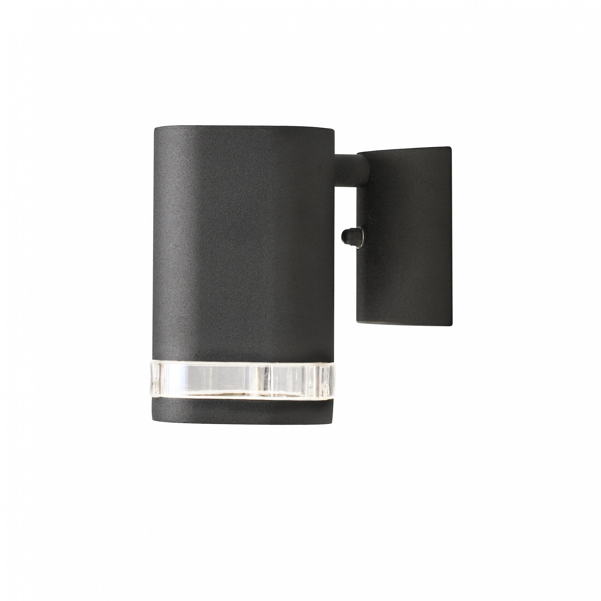 Konstsmide Modena Single Ring Down Wall Light - Black