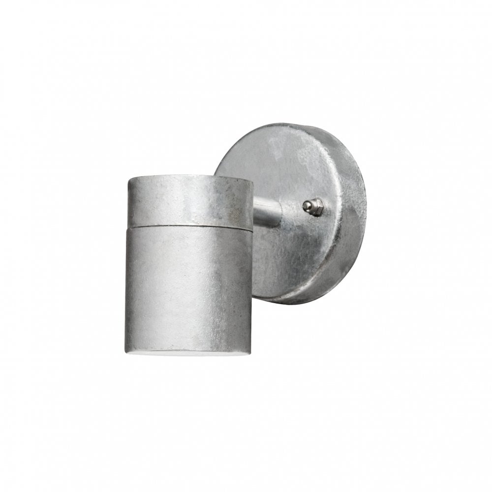 Konstsmide Modena 9cm Down Wall Light - Galvanised Steel