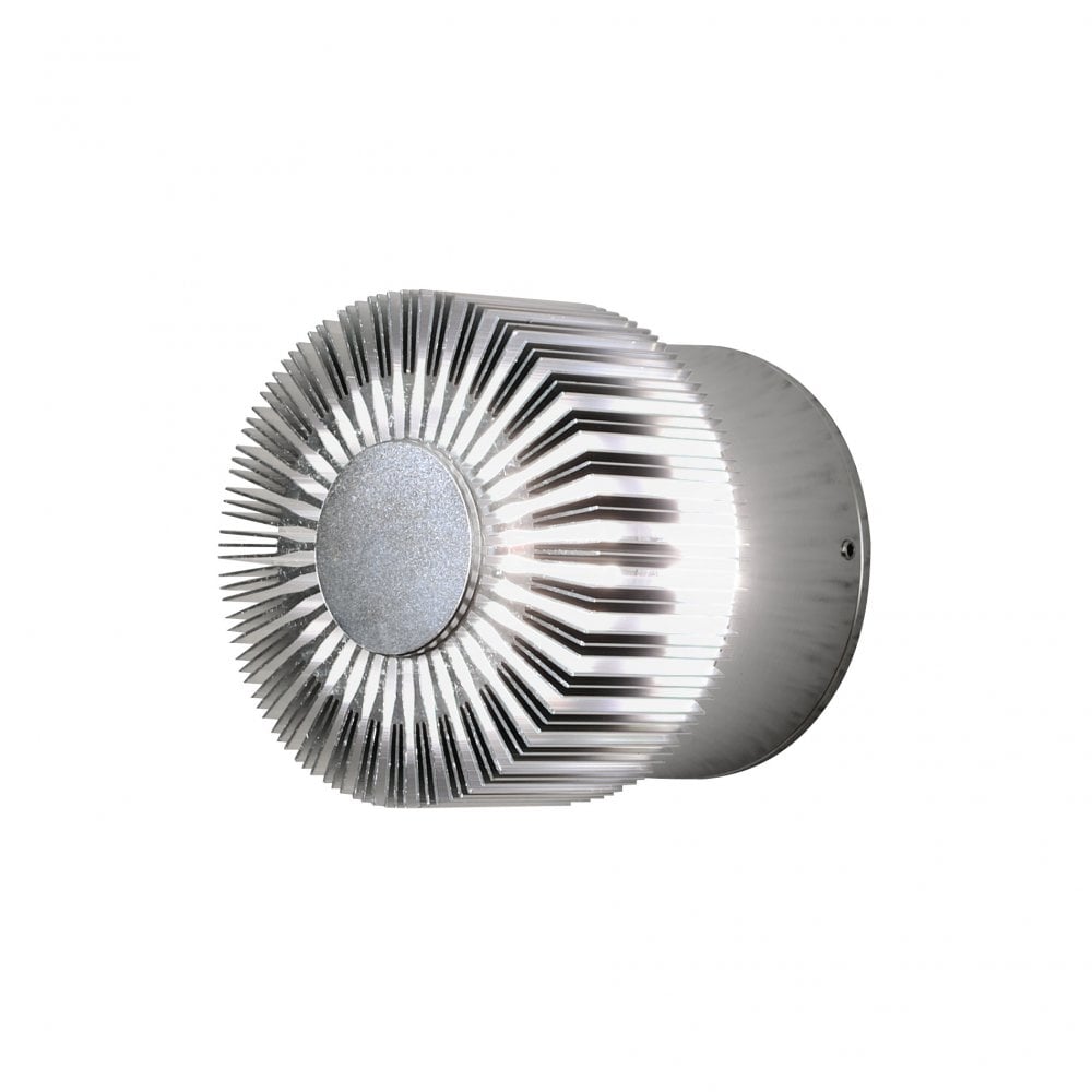 Konstsmide Monza High Power LED Wall Light - Aluminium