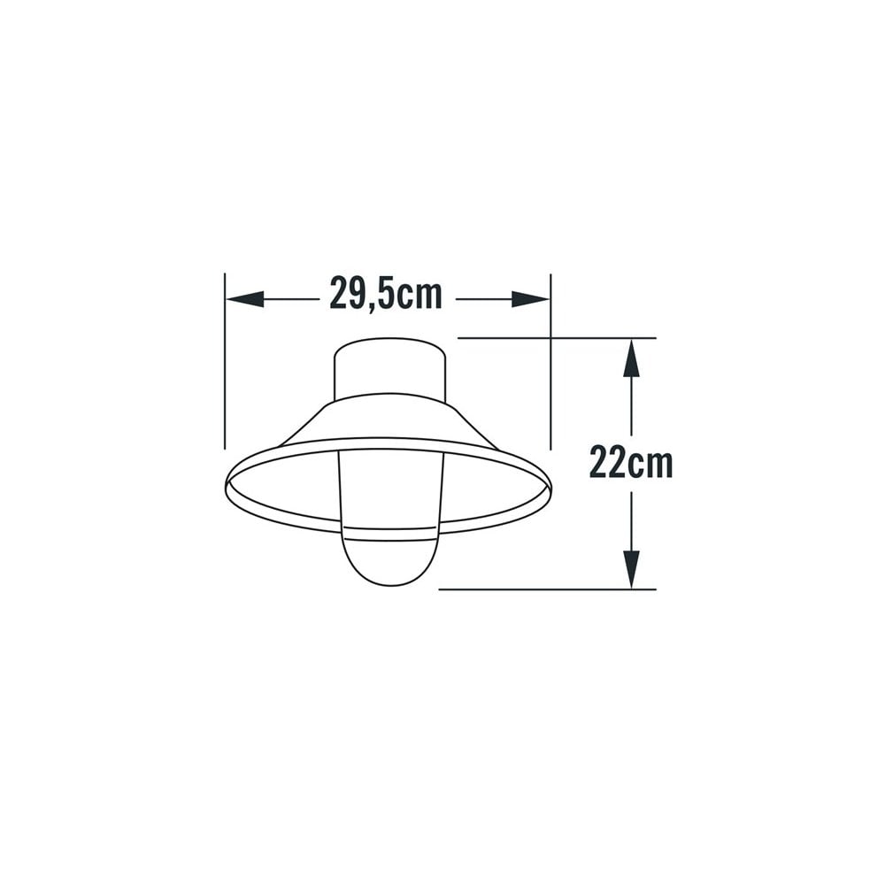 Konstsmide Vega Flush Fitting - Matt Black