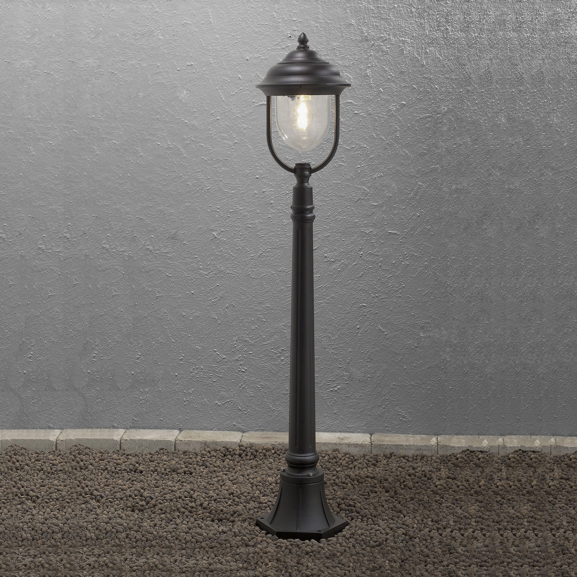 Konstsmide Parma Pathway Light - Matt Black