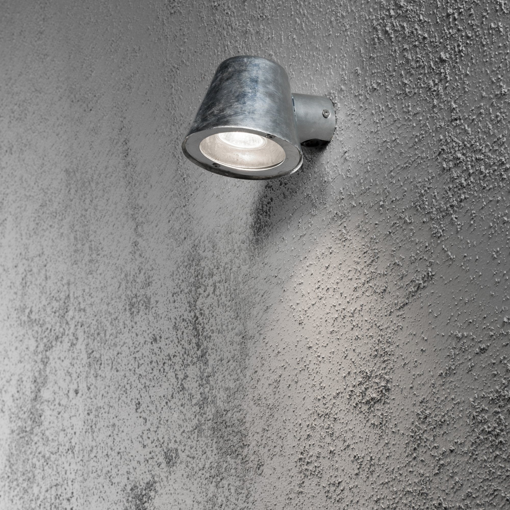Konstsmide Trieste Wall Light - Galvanised Steel