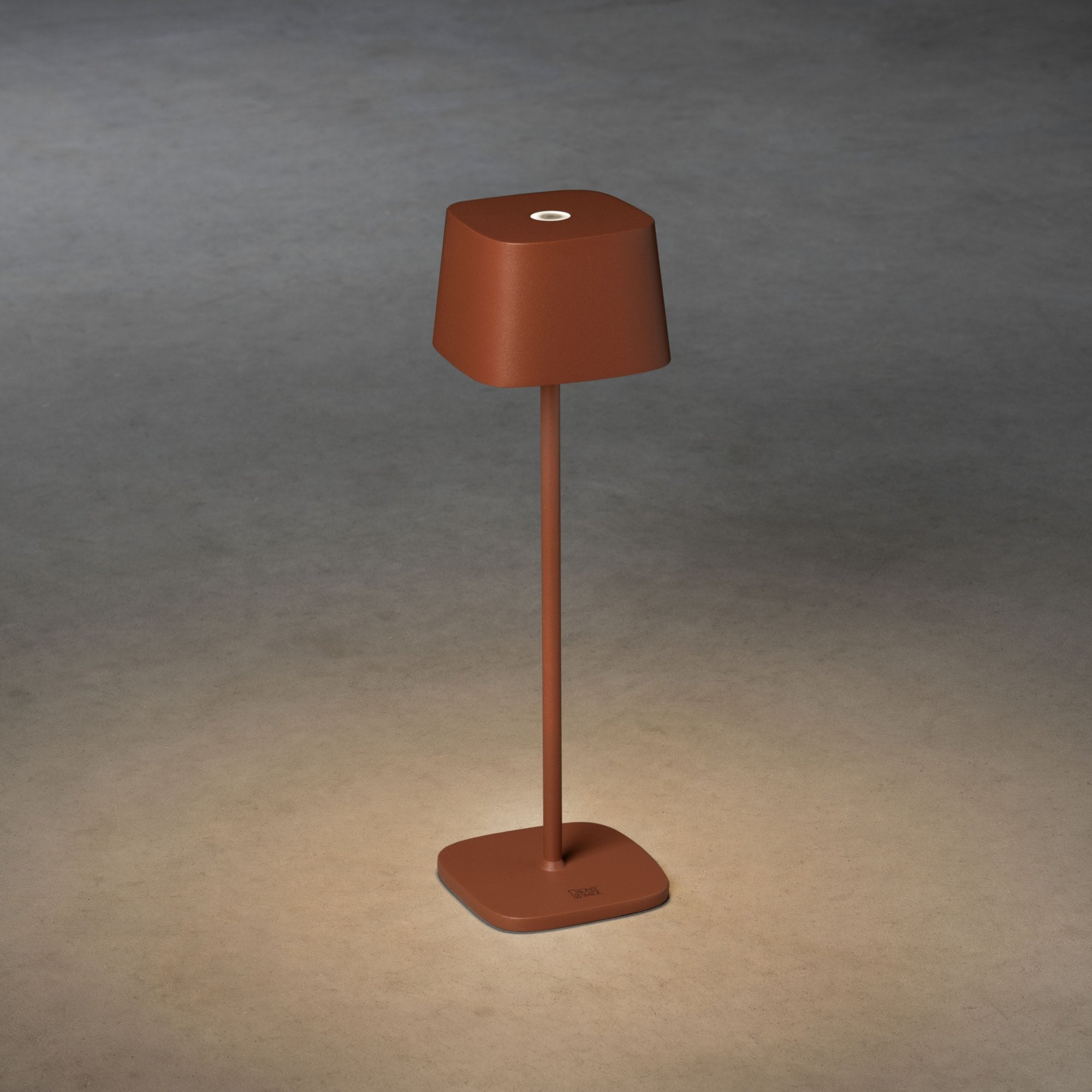 Konstsmide Capri LED Table Lamp with USB - Matt Terracotta