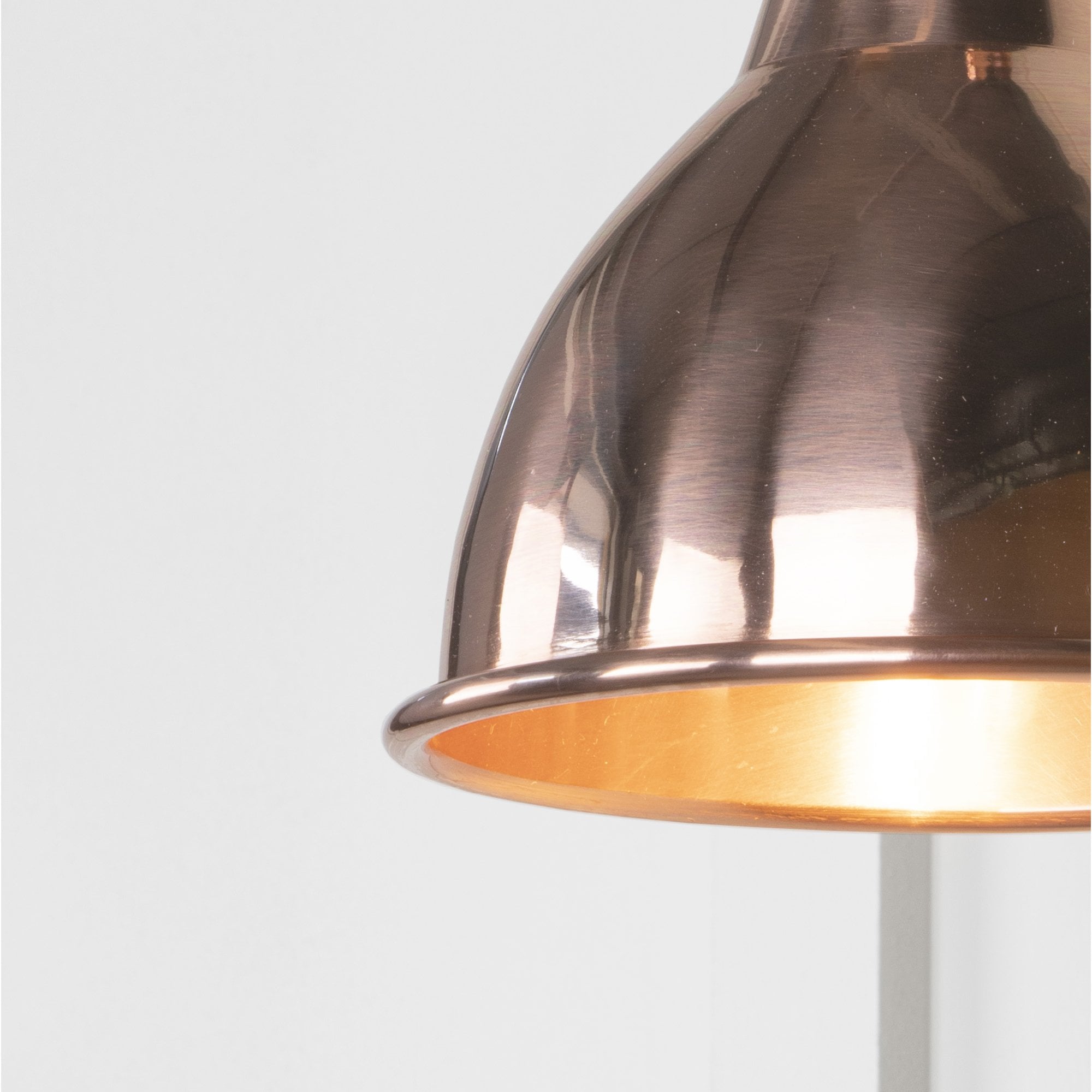 From The Anvil Smooth Copper Brindley Wall Light