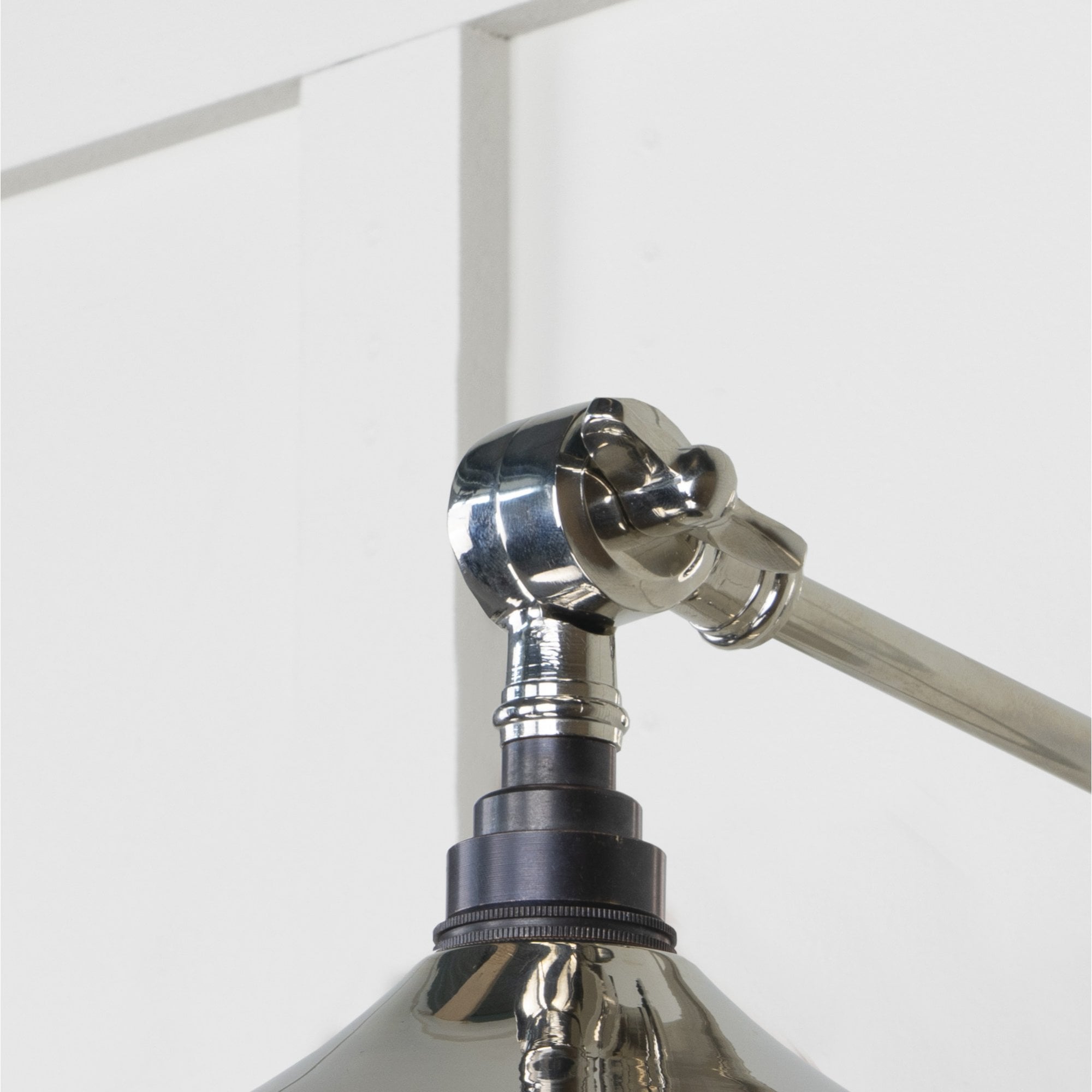 From The Anvil Smooth Nickel Flora Wall Light