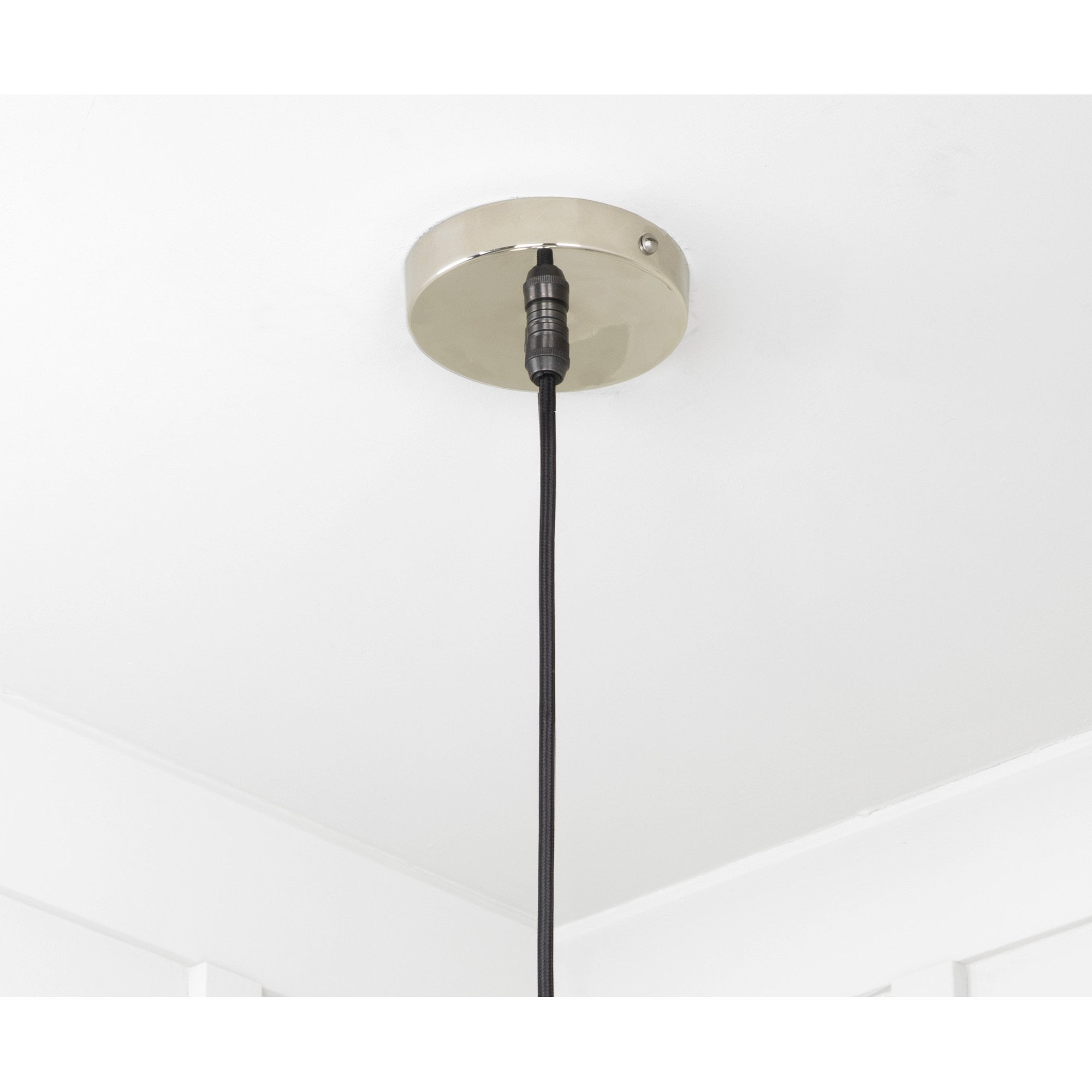 From The Anvil Smooth Nickel Flora Pendant