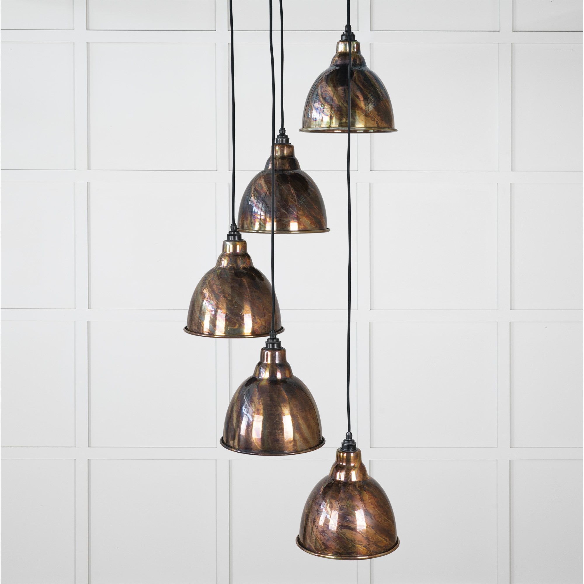 From The Anvil Burnished Brindley Cluster Pendant