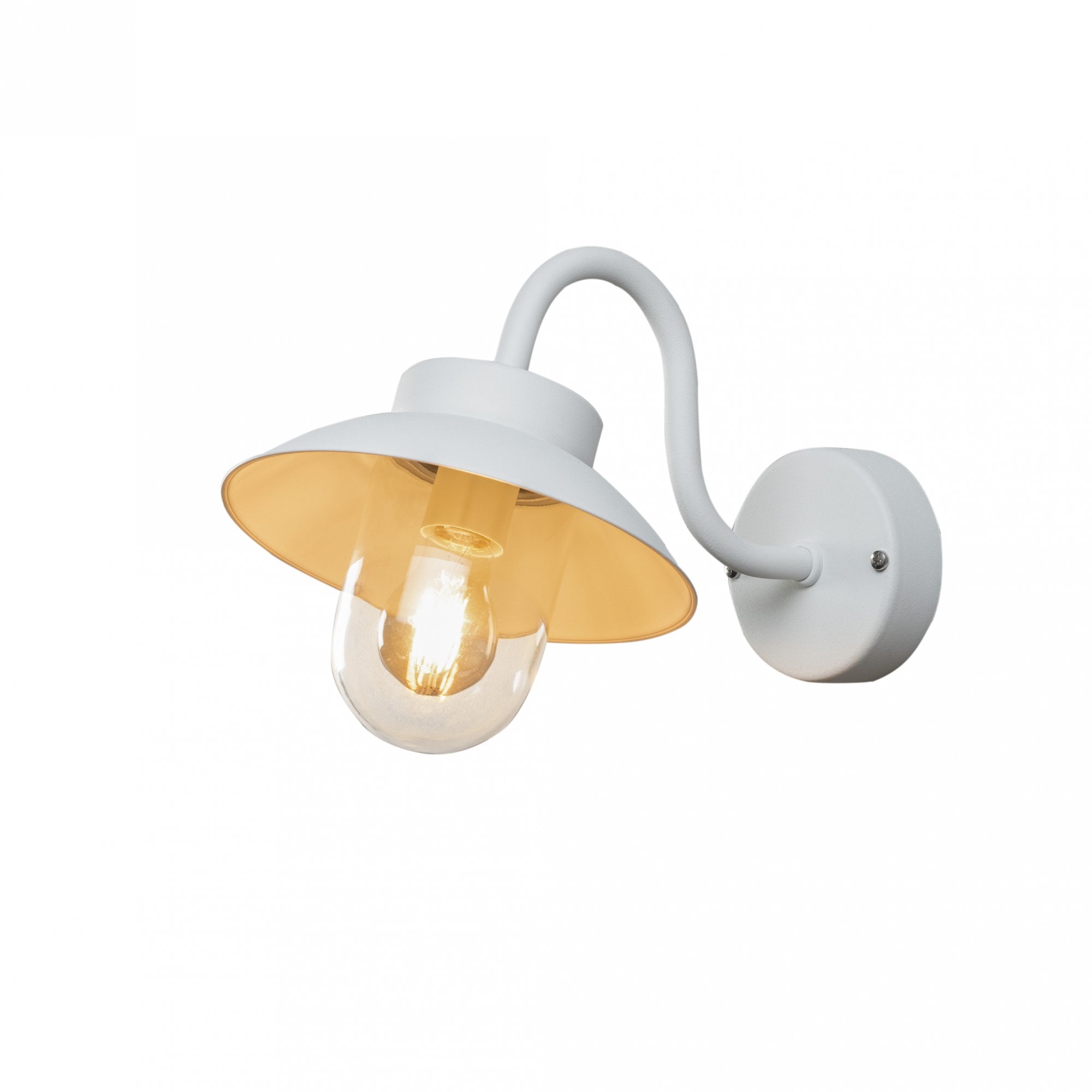 Konstsmide Vega Mini Wall Light - Matt White