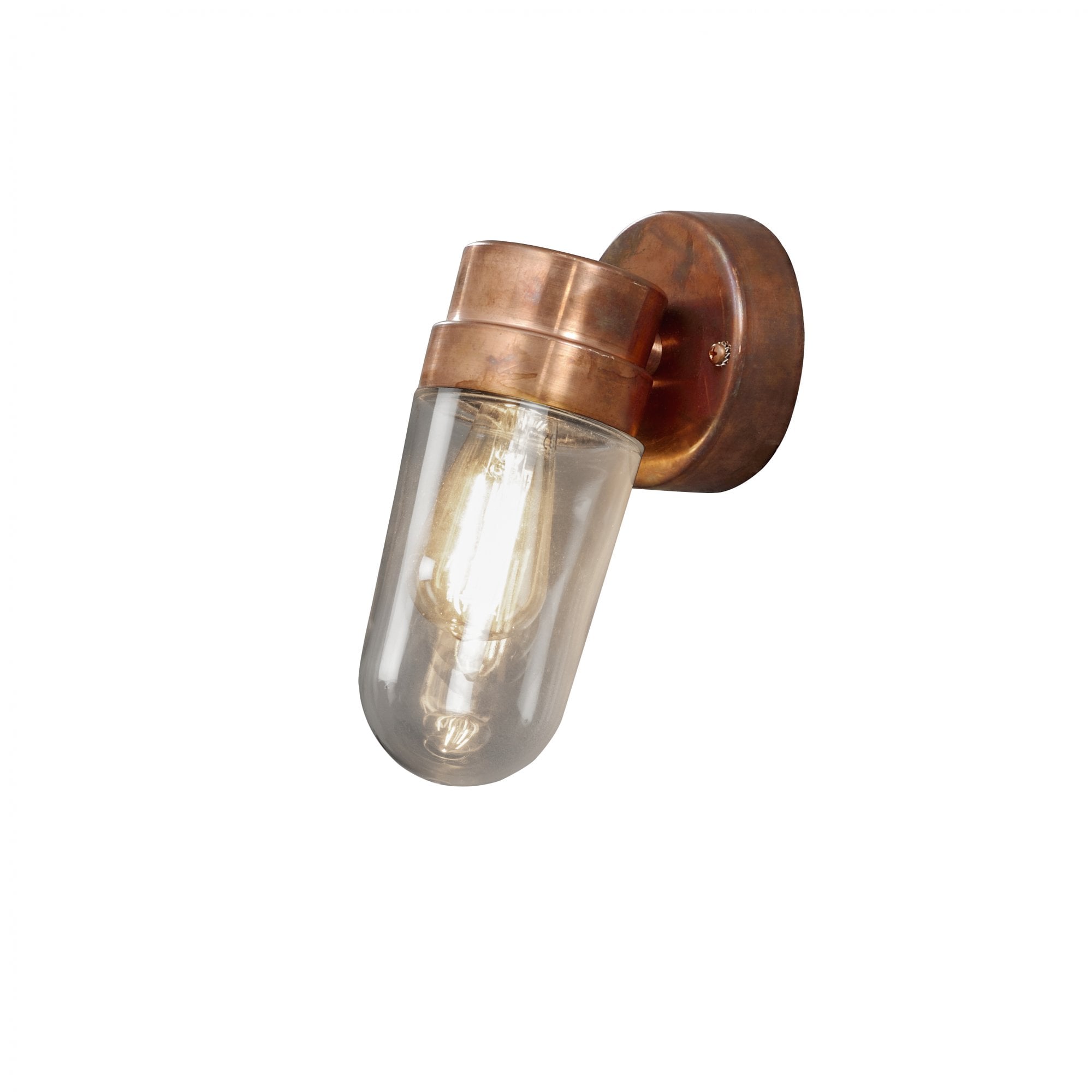 Konstsmide Vega Wall Light - Copper