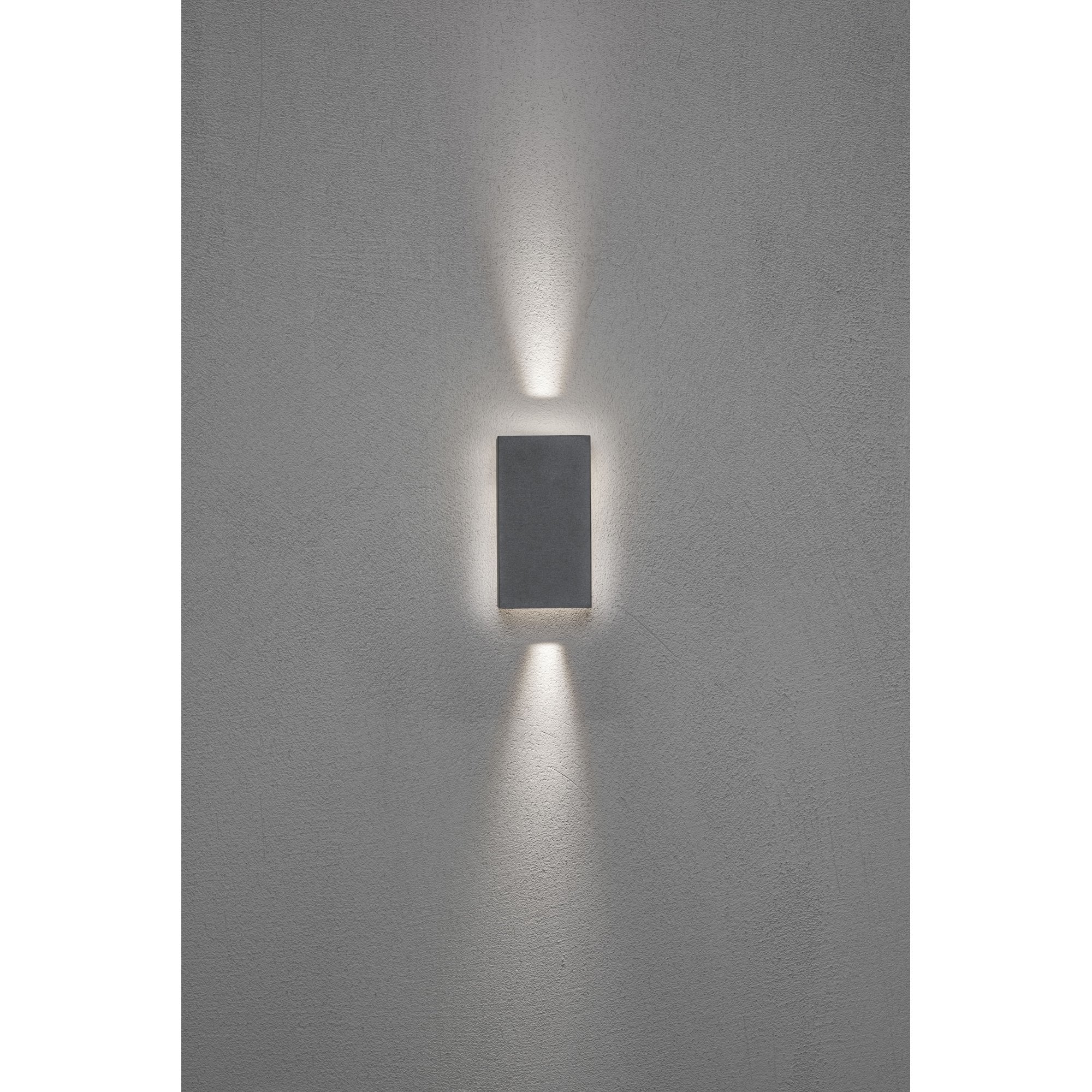 Konstsmide Cremona LED Wall Light with Backlight - Anthracite