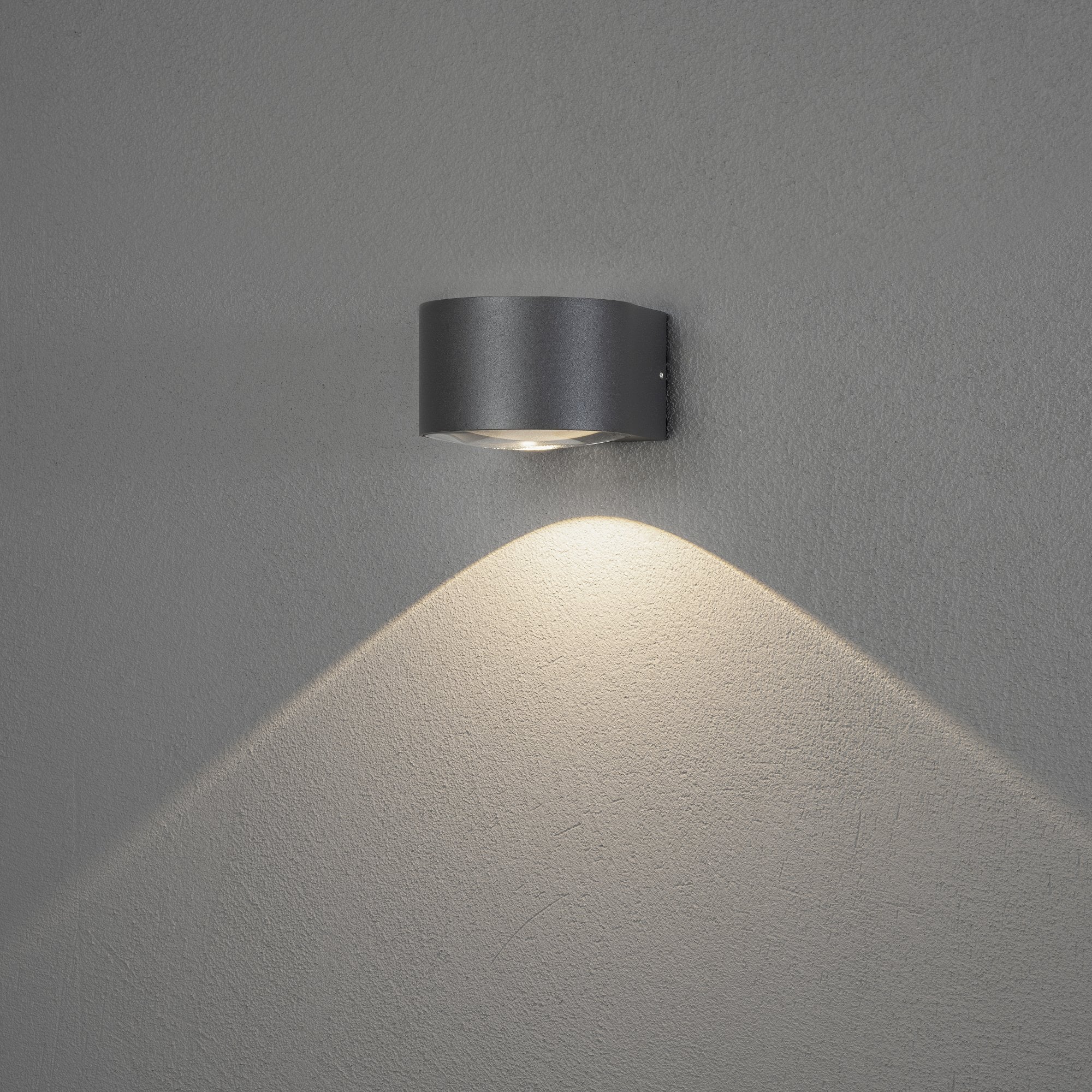 Konstsmide Gela LED Down Wall Light - Anthracite